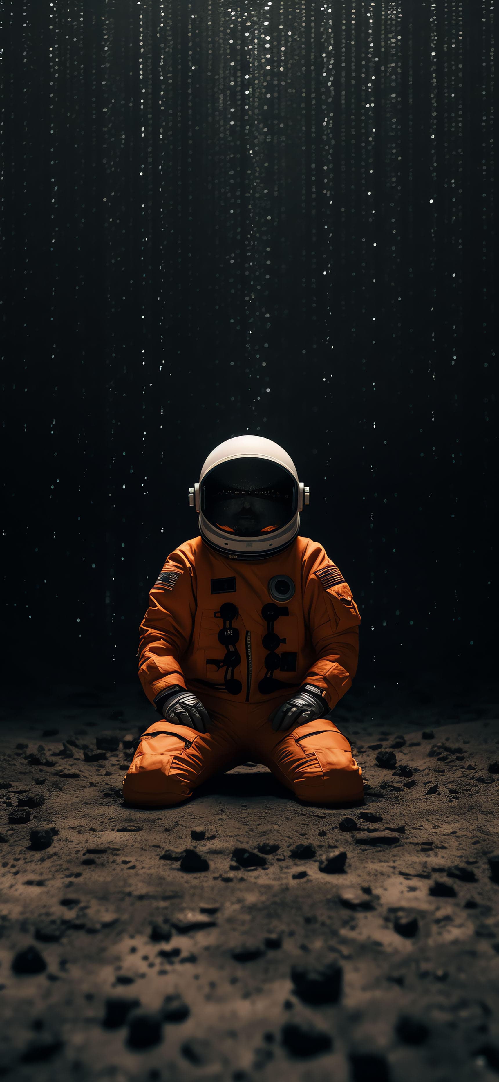 Lost Astronaut - Pro phone wallpaper