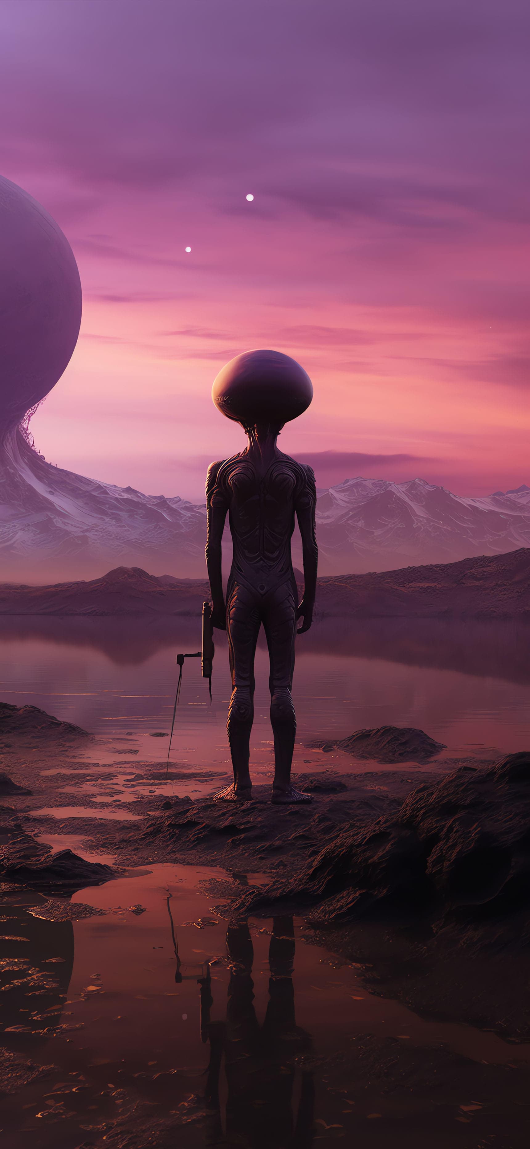 Alien Vista - Pro phone wallpaper