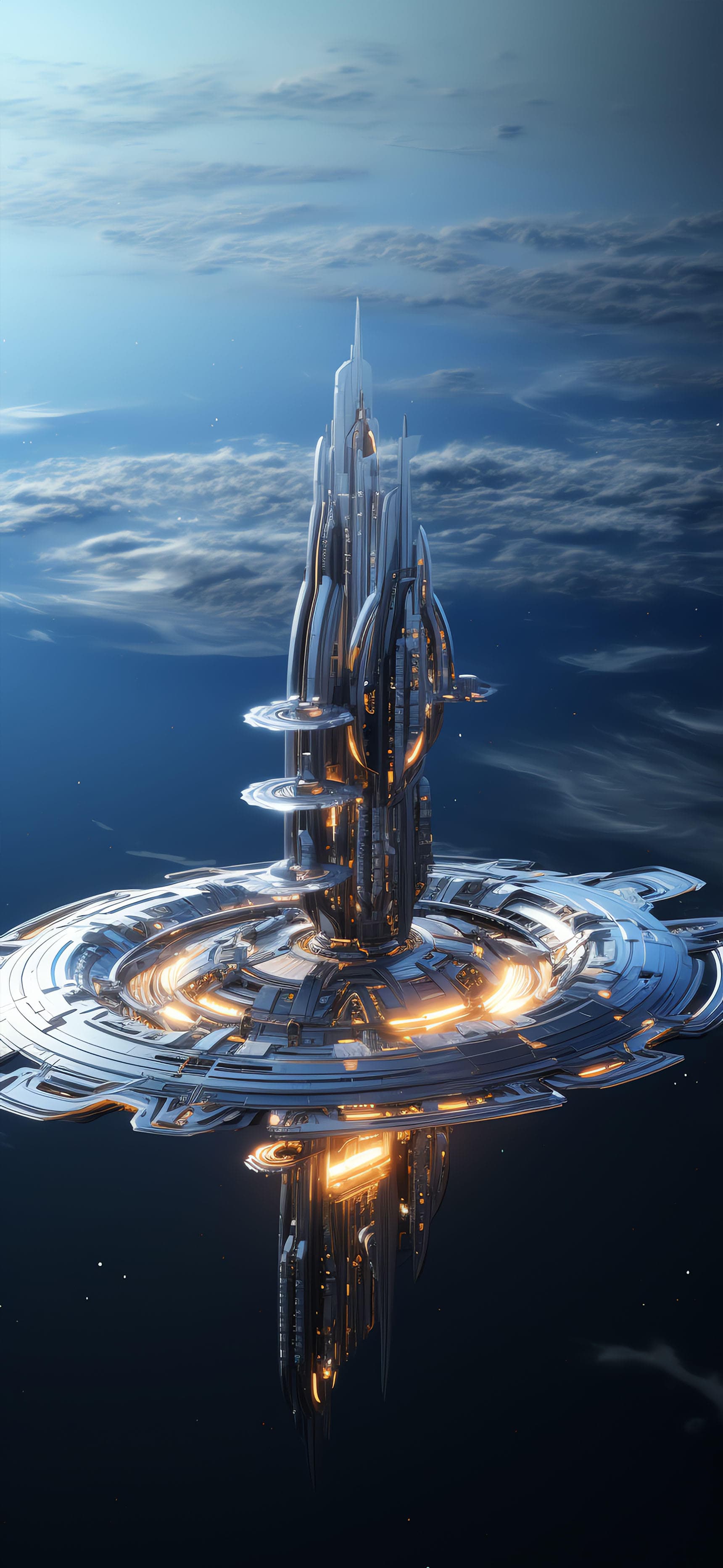 Celestial City - Pro phone wallpaper