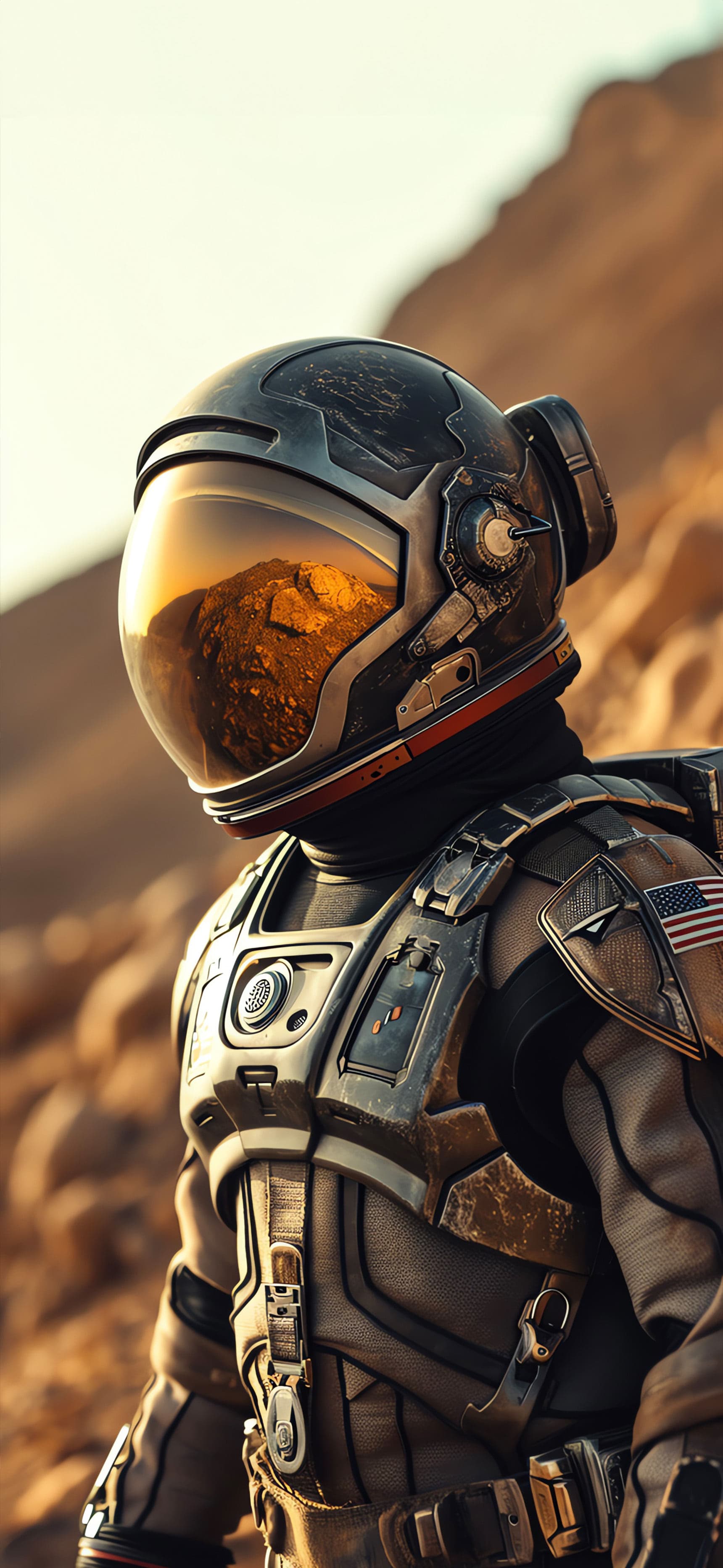 Martian Explorer - Pro phone wallpaper