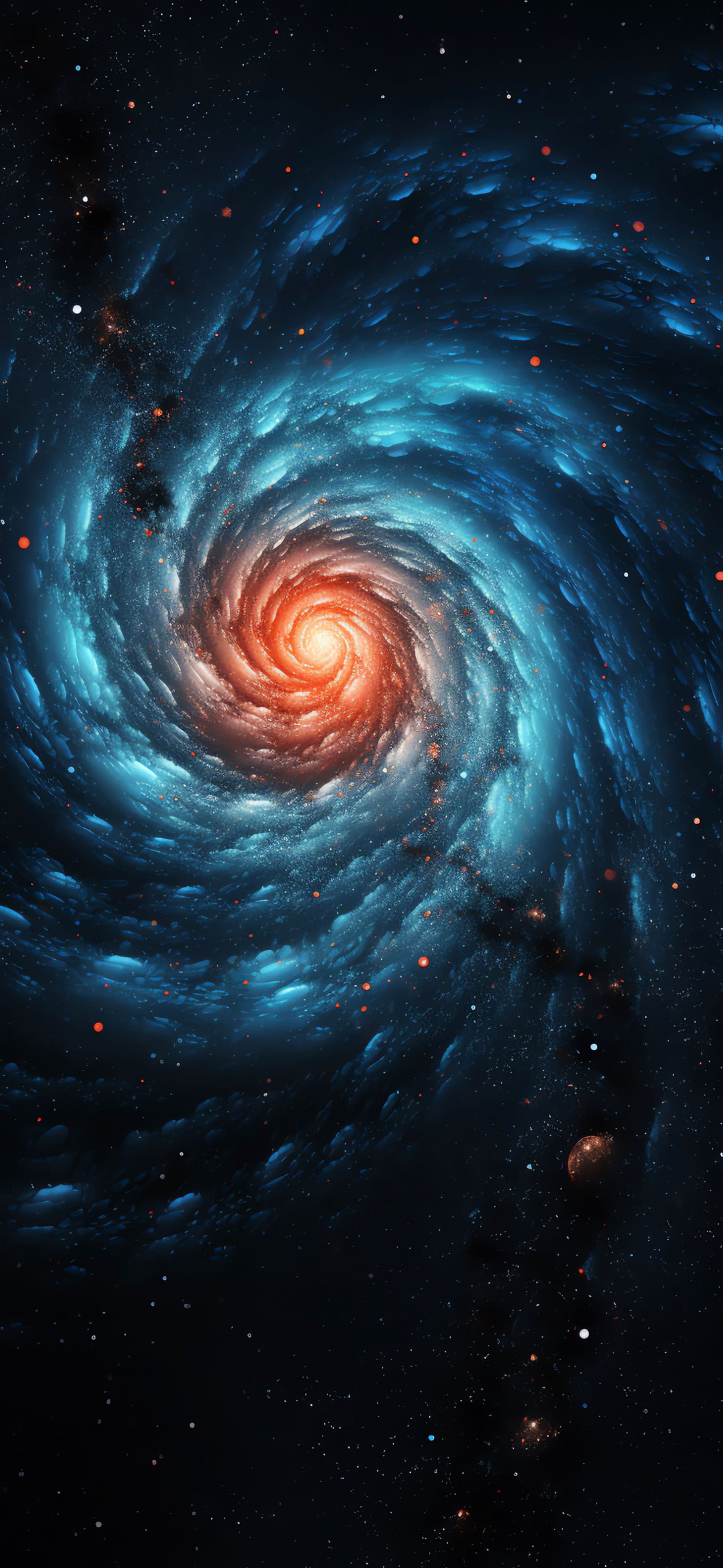 Cosmic Swirl - Pro phone wallpaper