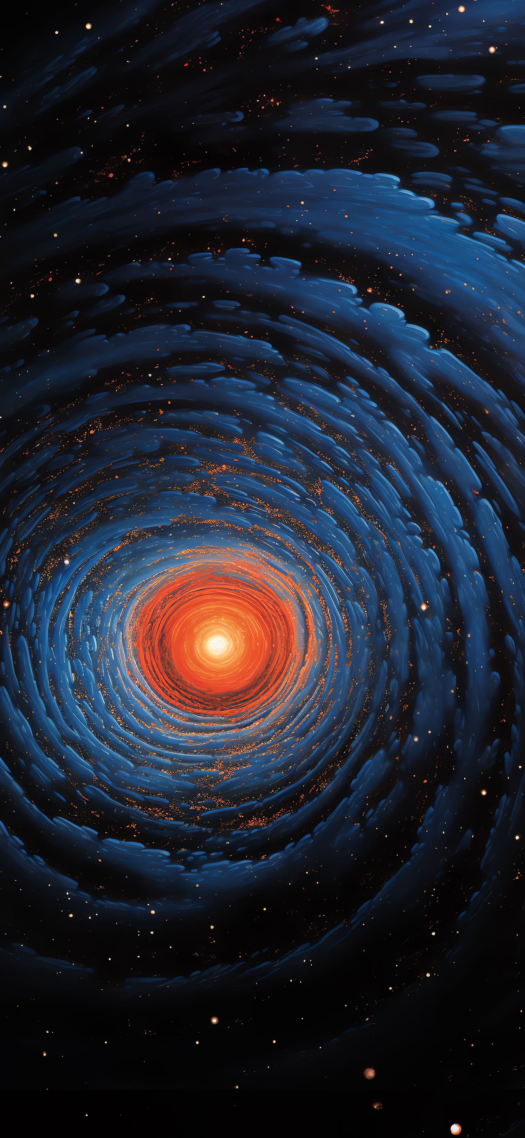 Swirling Cosmos - Pro phone wallpaper