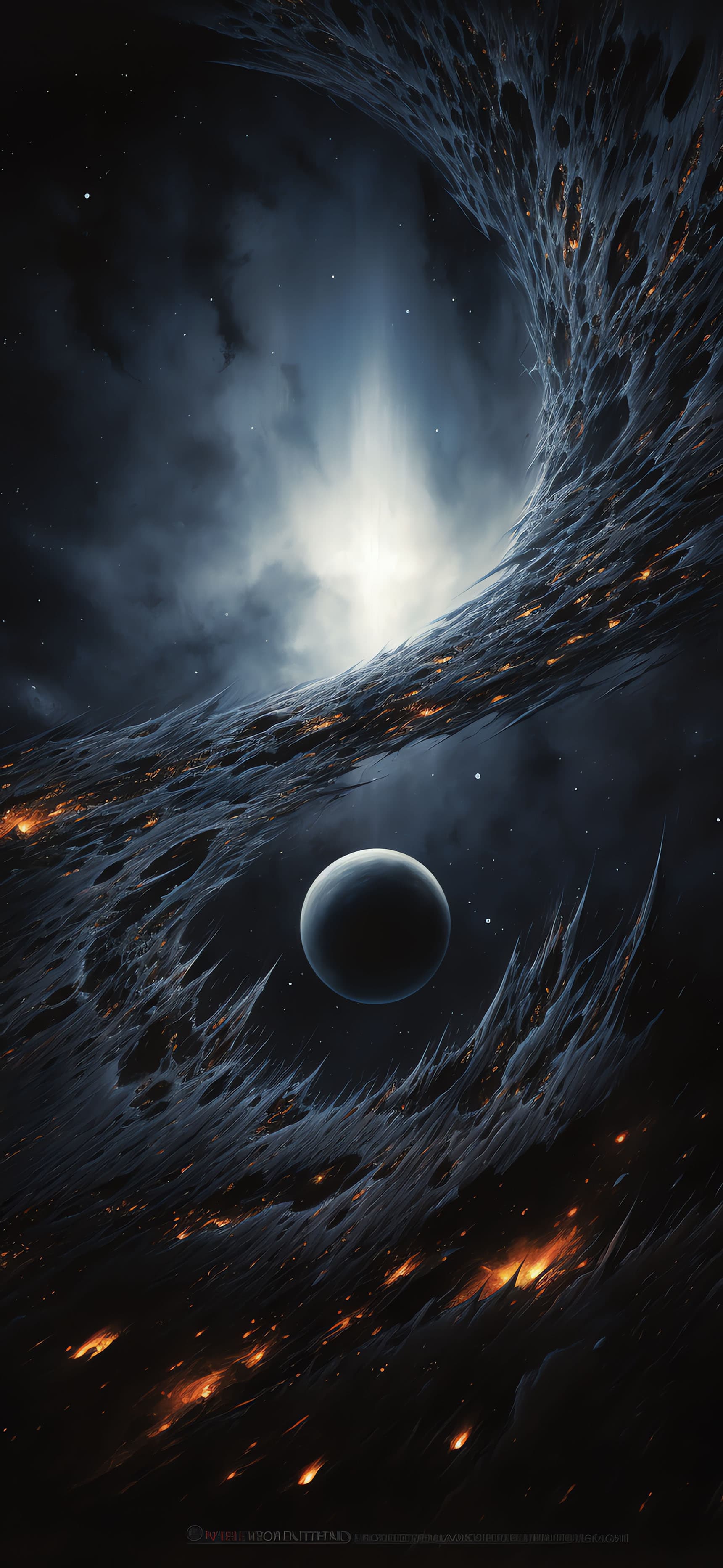 Cosmic Abyss - Pro phone wallpaper