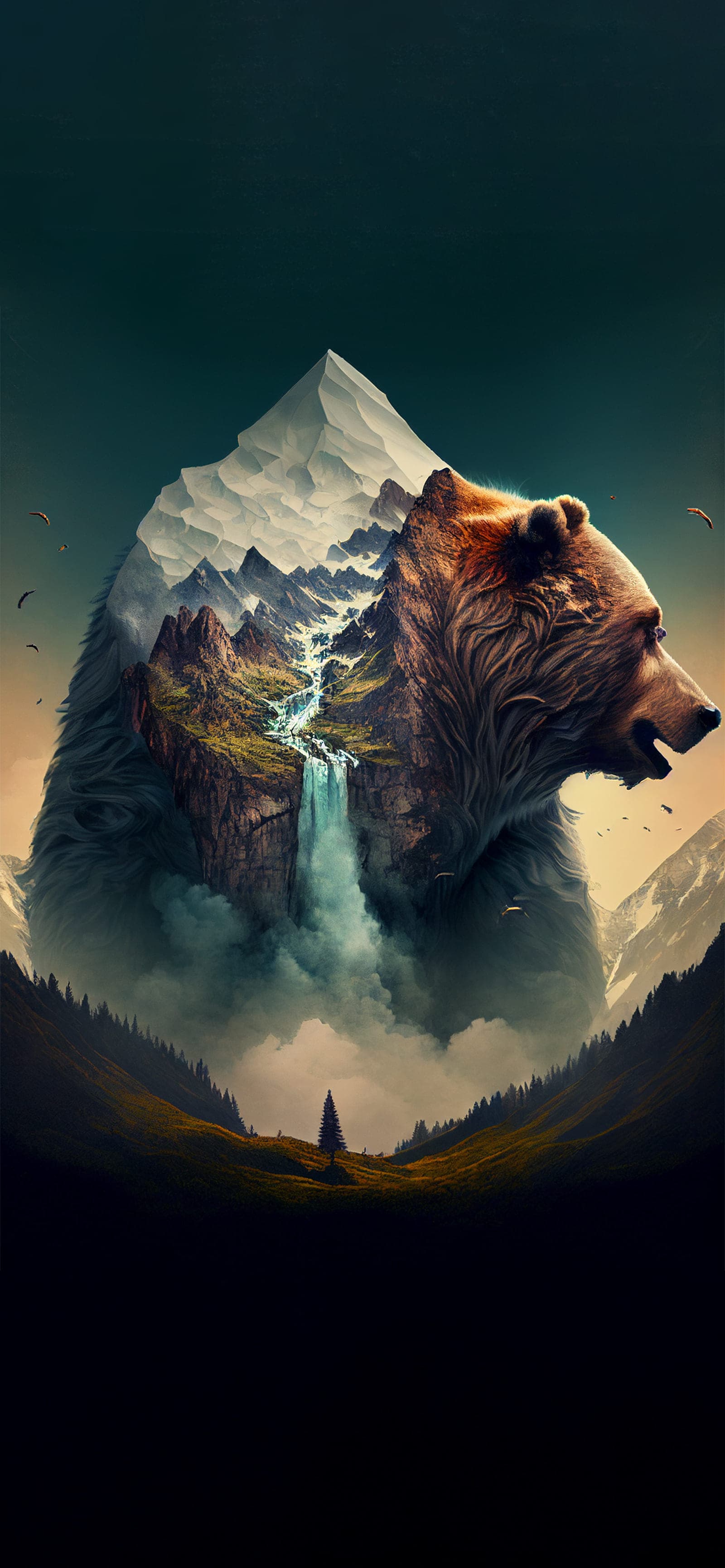 Bear Mountain Vista - Pro phone wallpaper