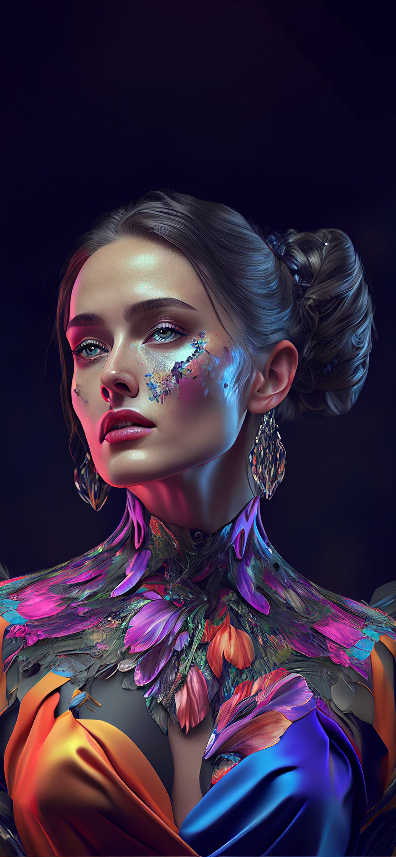 Floral Adornment - Pro phone wallpaper