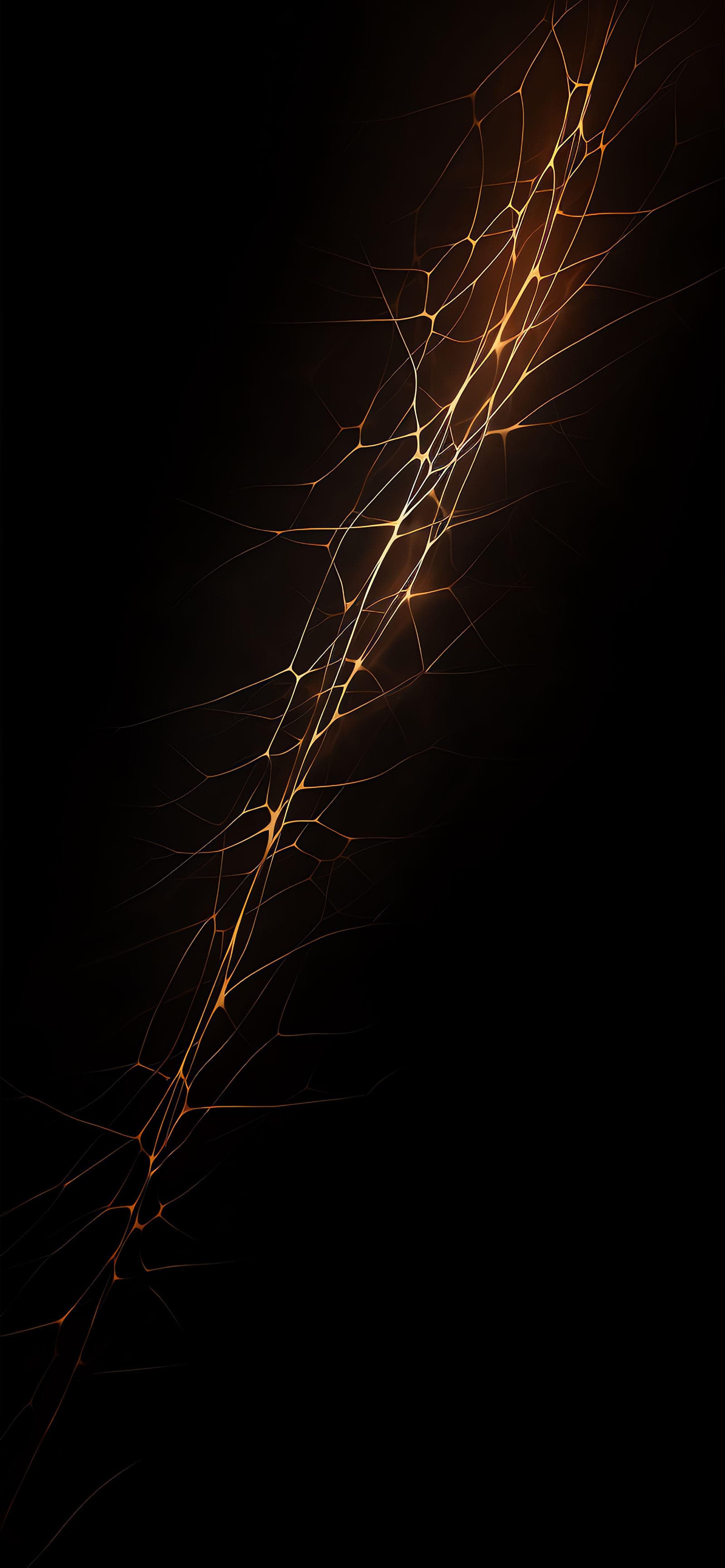 Fractured Golden Light - Pro phone wallpaper