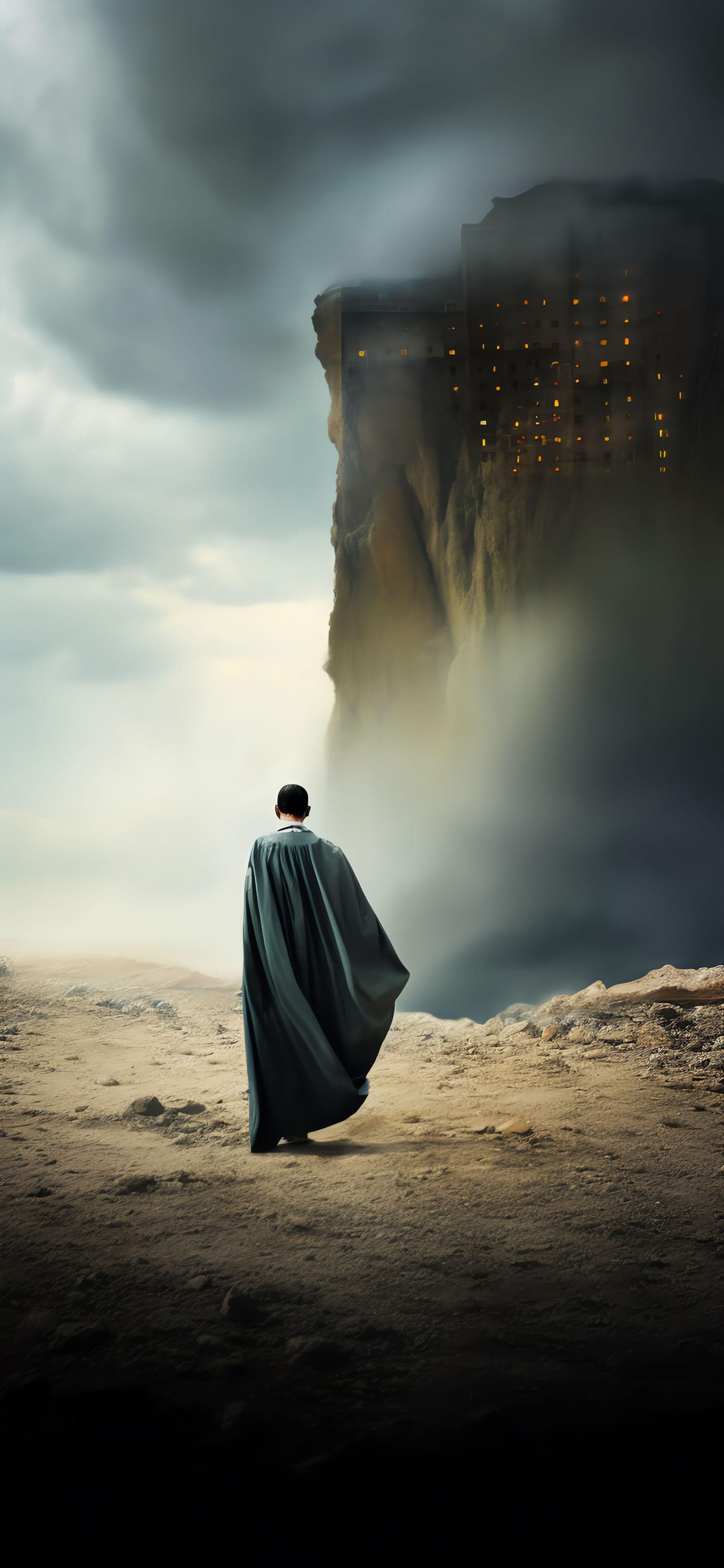 Cliffside Journey - Pro phone wallpaper