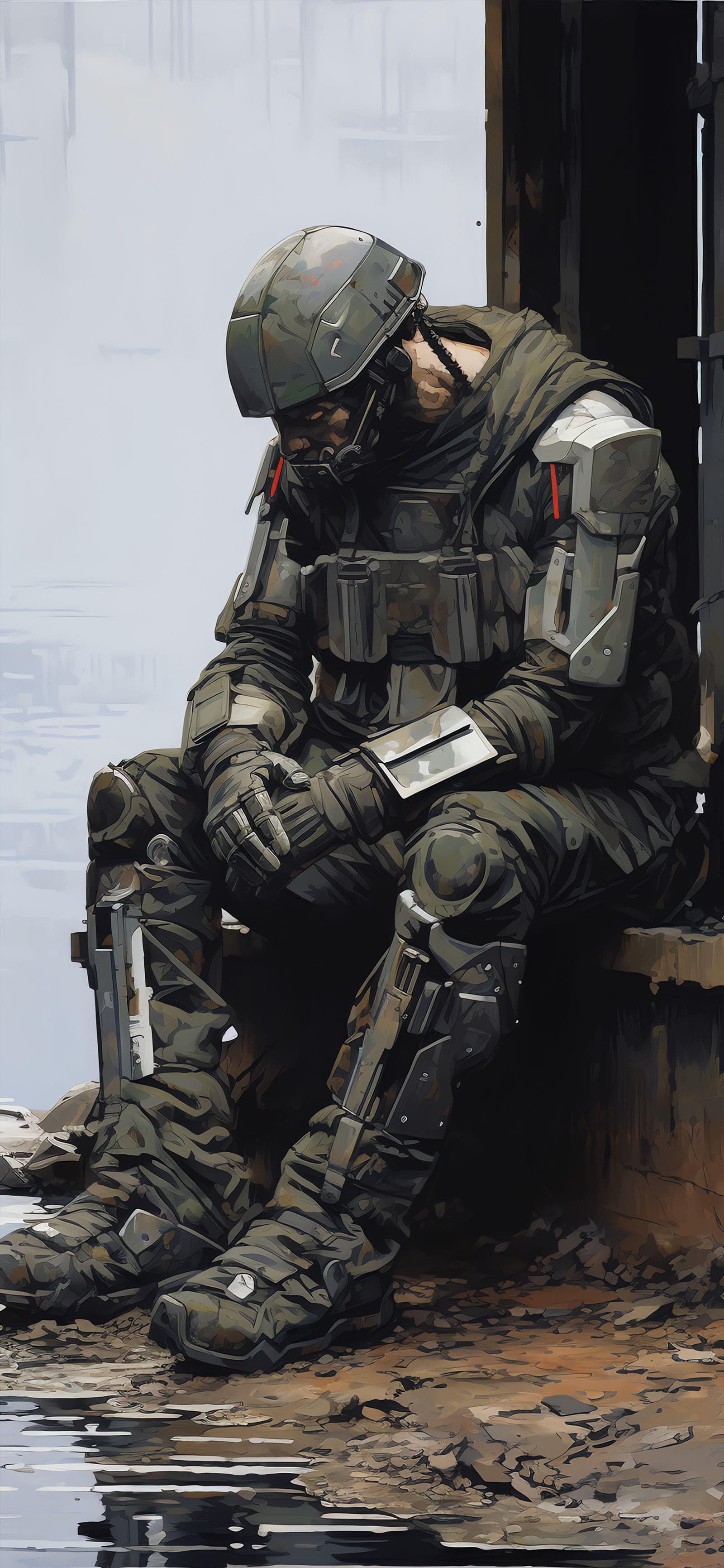 Soldier's Rest - Pro phone wallpaper