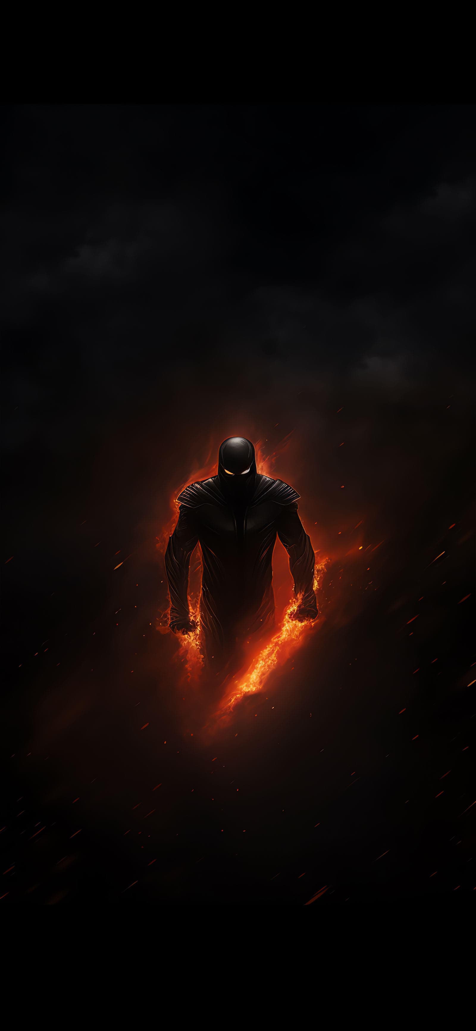 Burning Shadow - Pro phone wallpaper