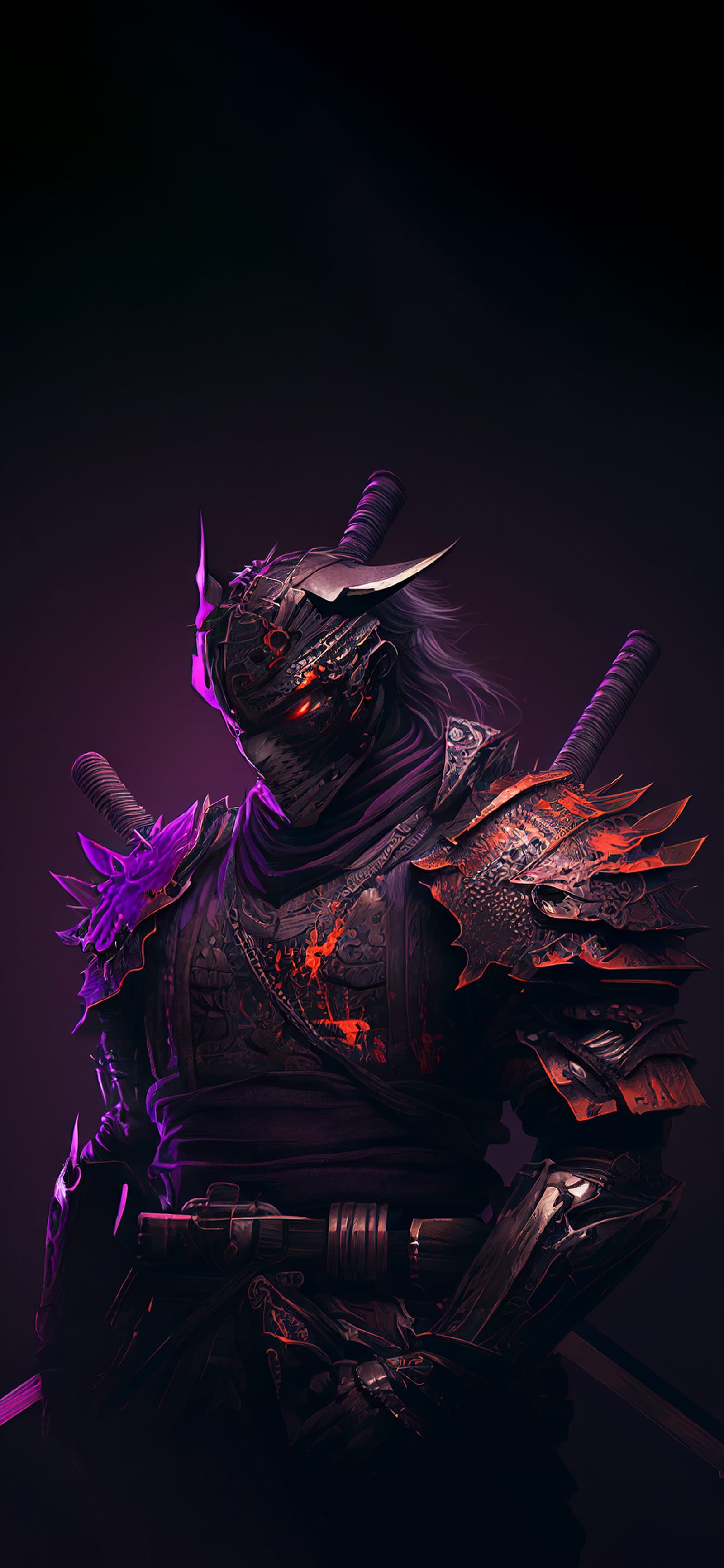 Demonic Samurai Armor - Pro phone wallpaper