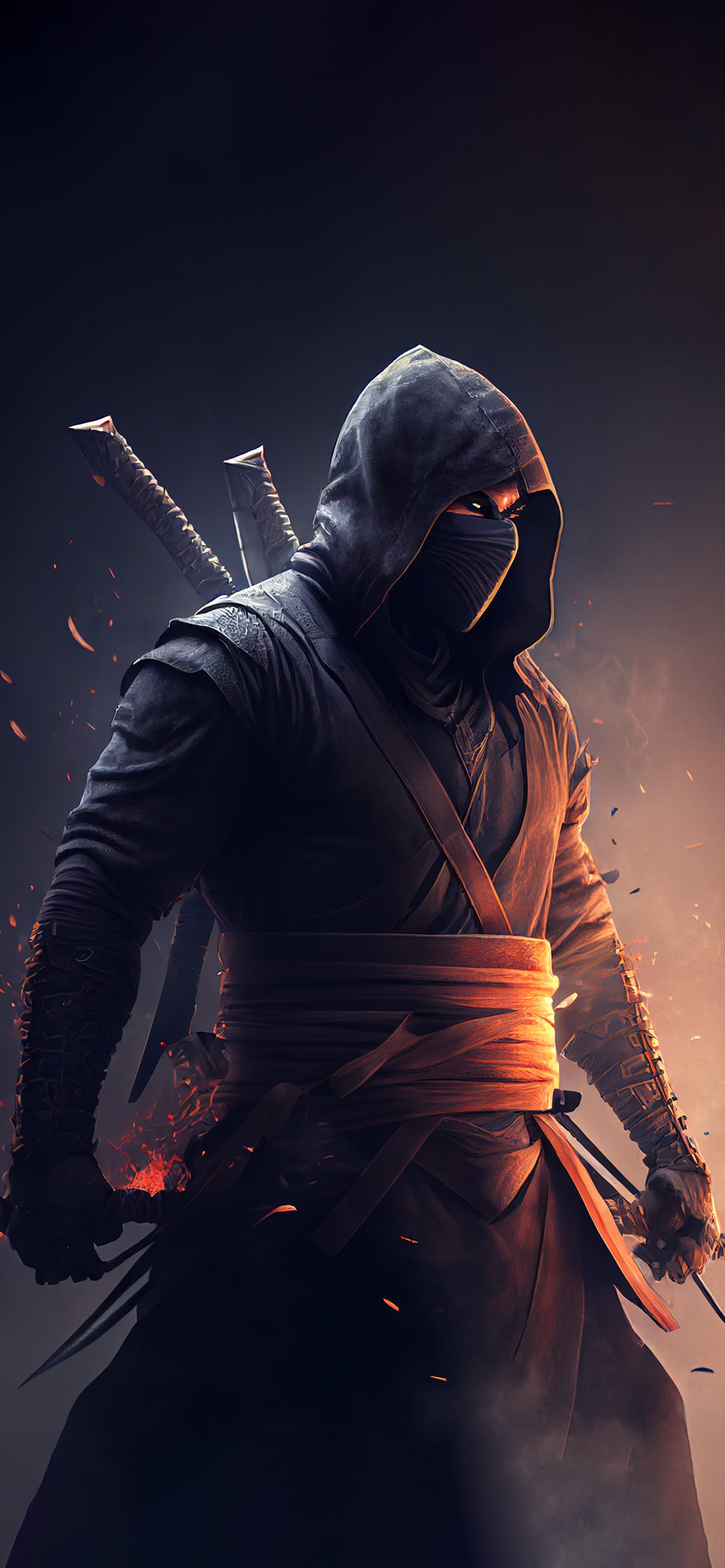 Hooded Blade Master - Pro phone wallpaper