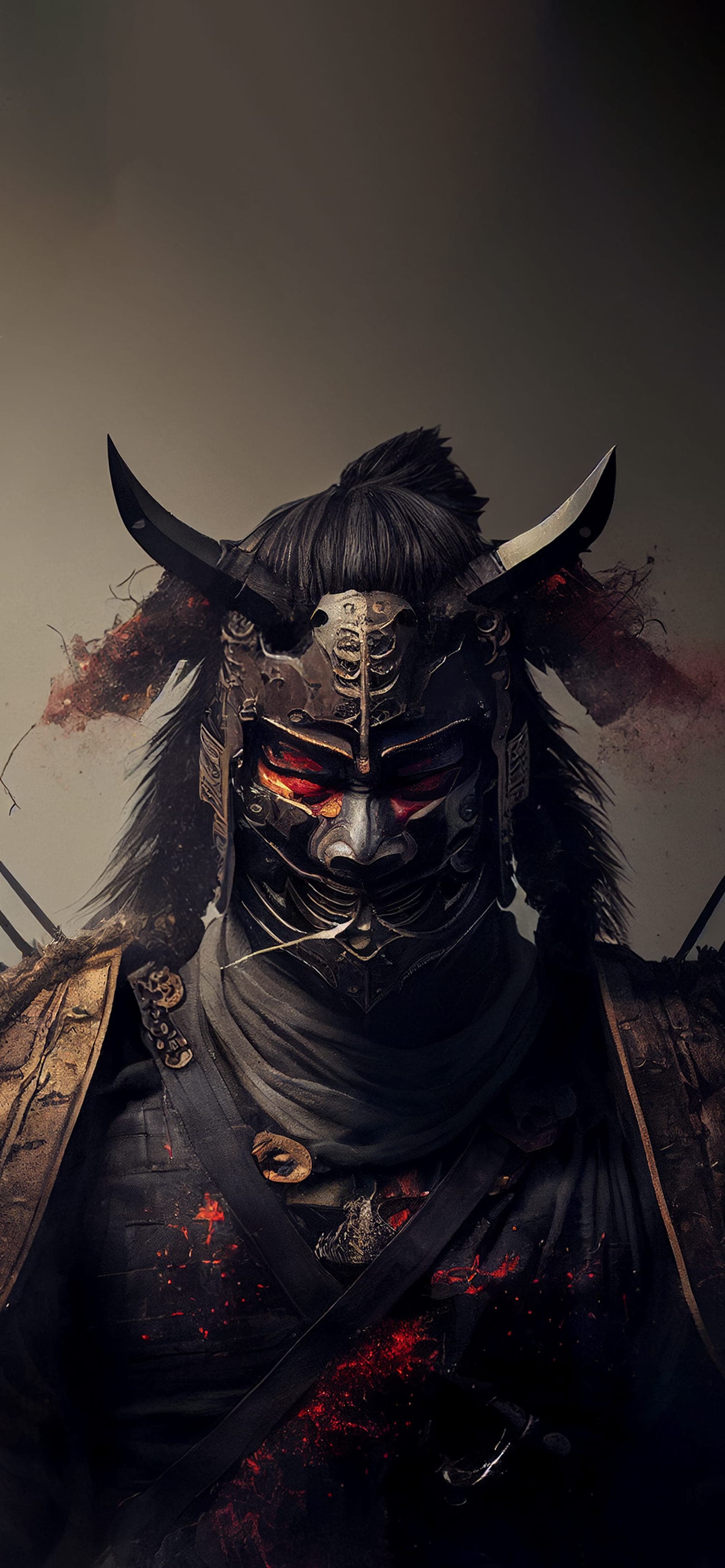 Demonic Samurai Warrior - Pro phone wallpaper