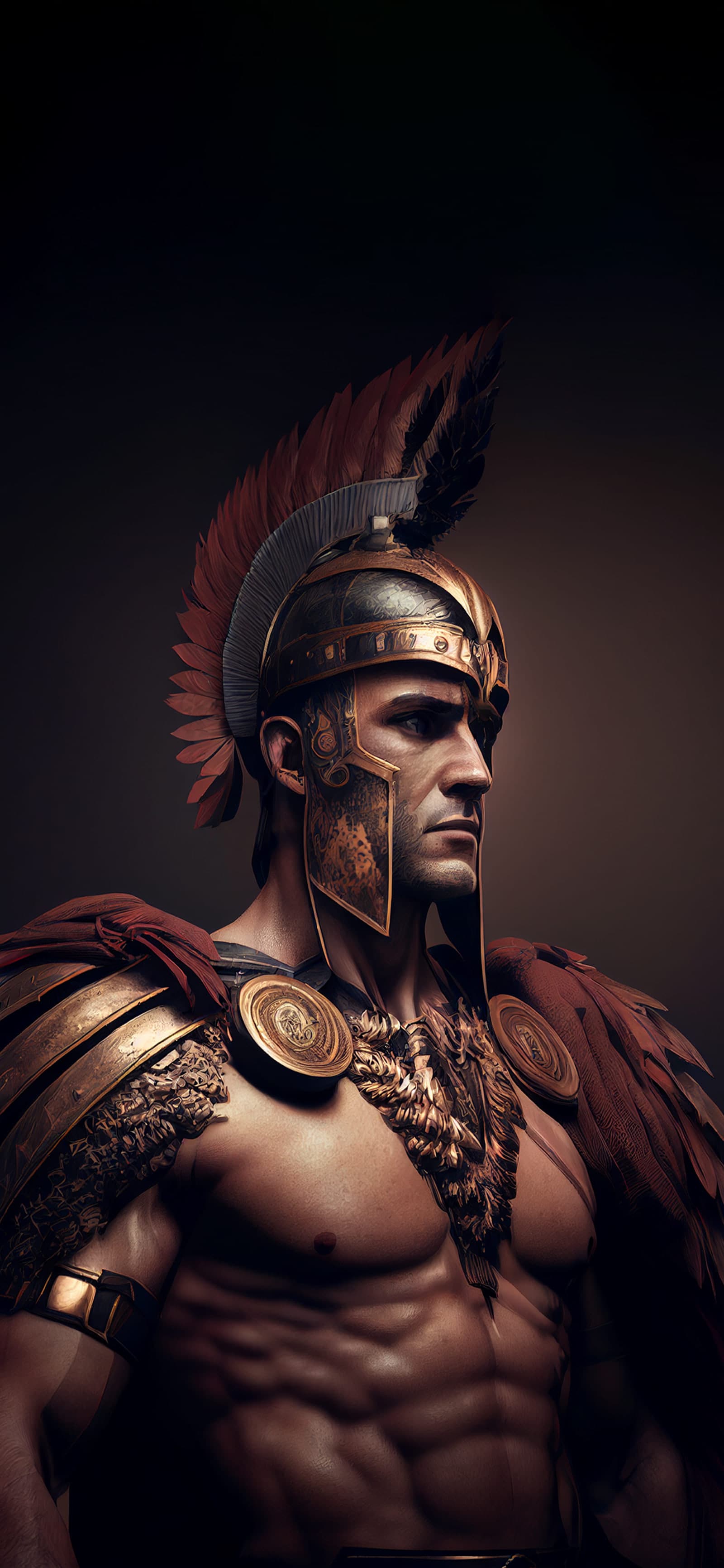 Gladiator Hero Portrait - Pro phone wallpaper