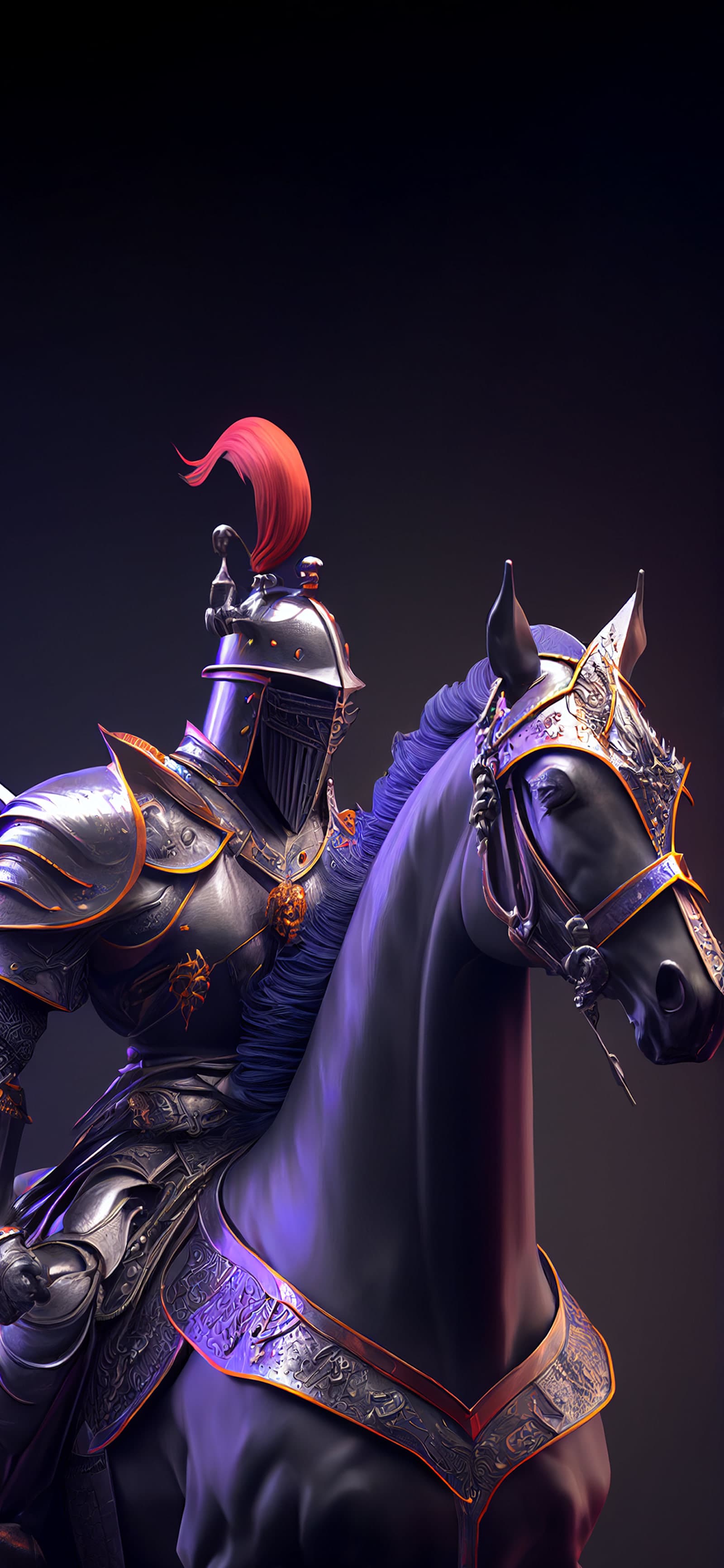 Royal Knight Mount - Pro phone wallpaper