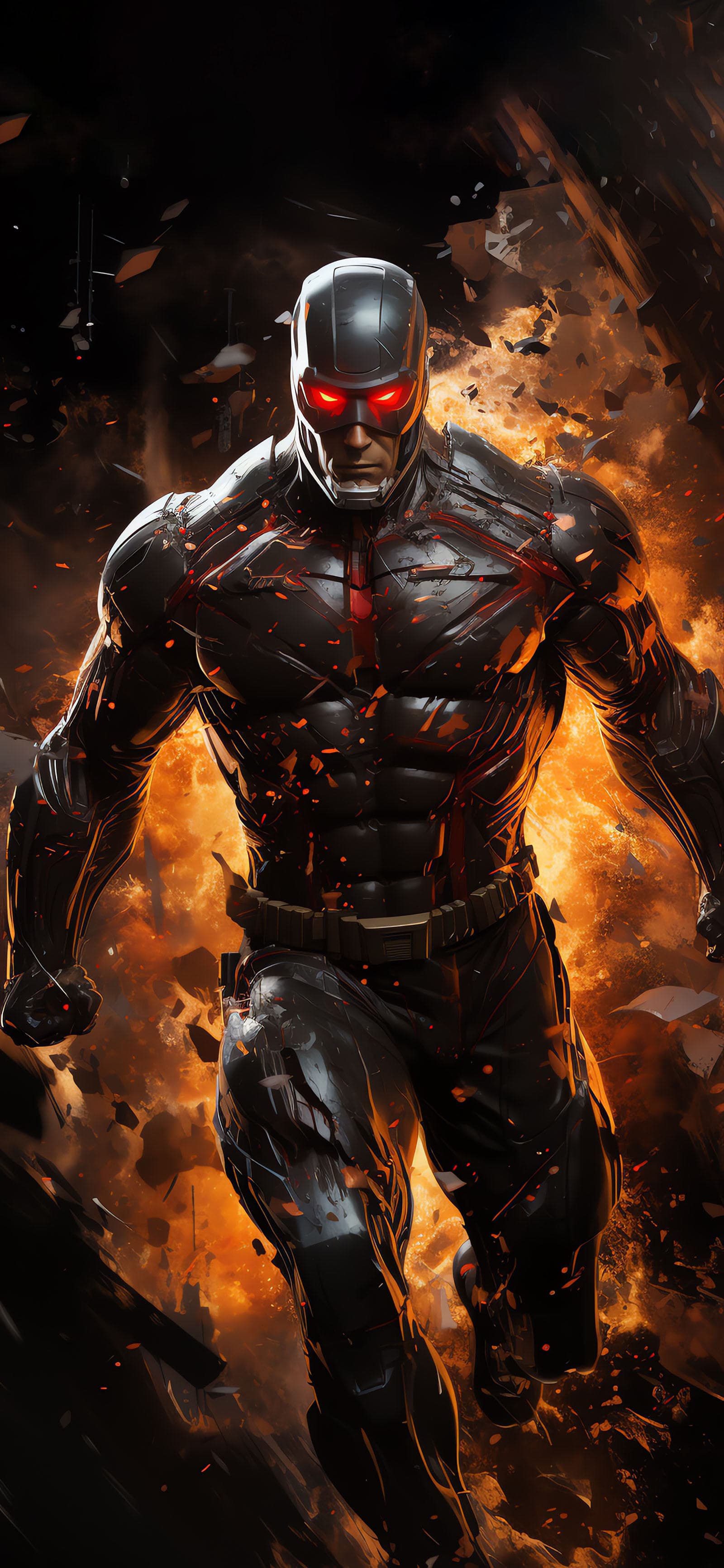 Inferno Soldier - Pro phone wallpaper