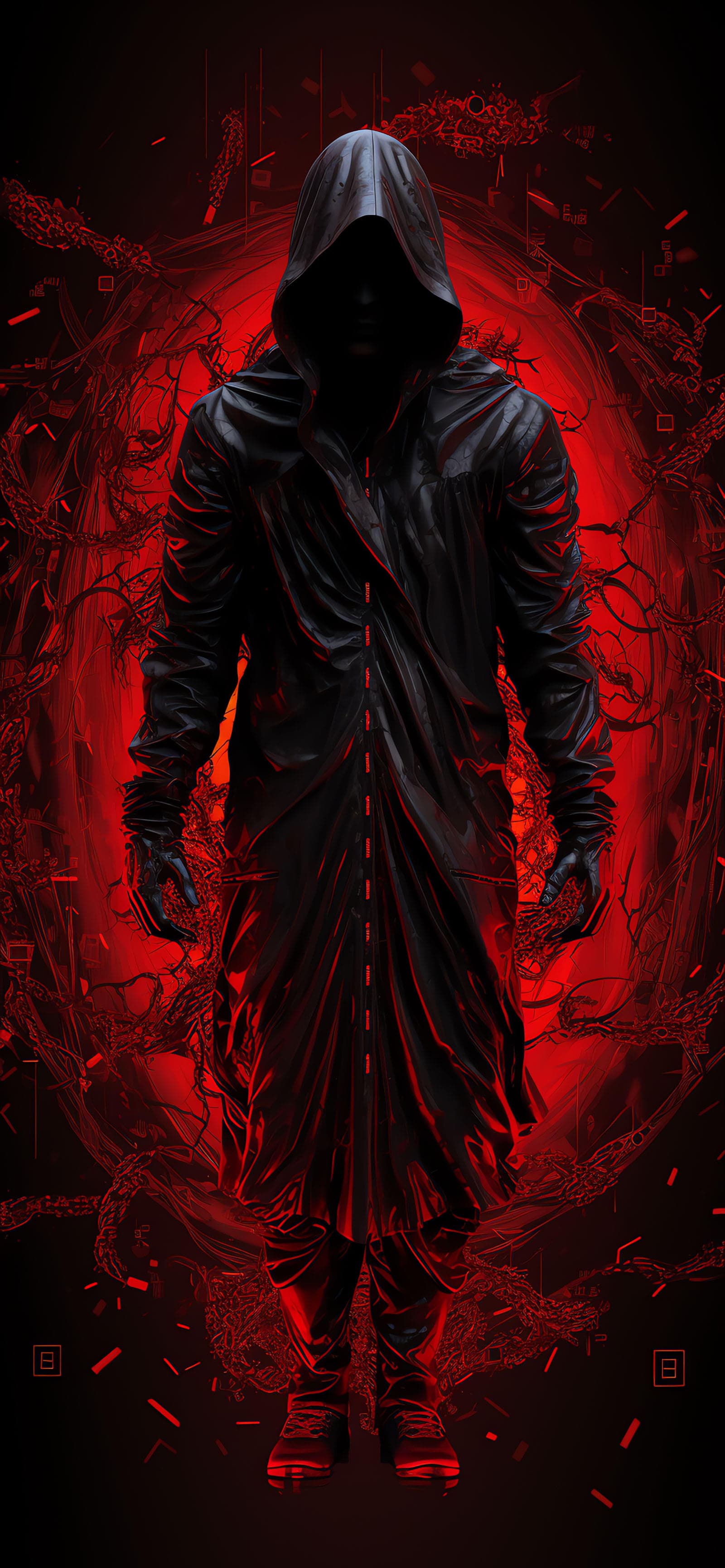 Radiant Statue Figure - Pro phone wallpaper