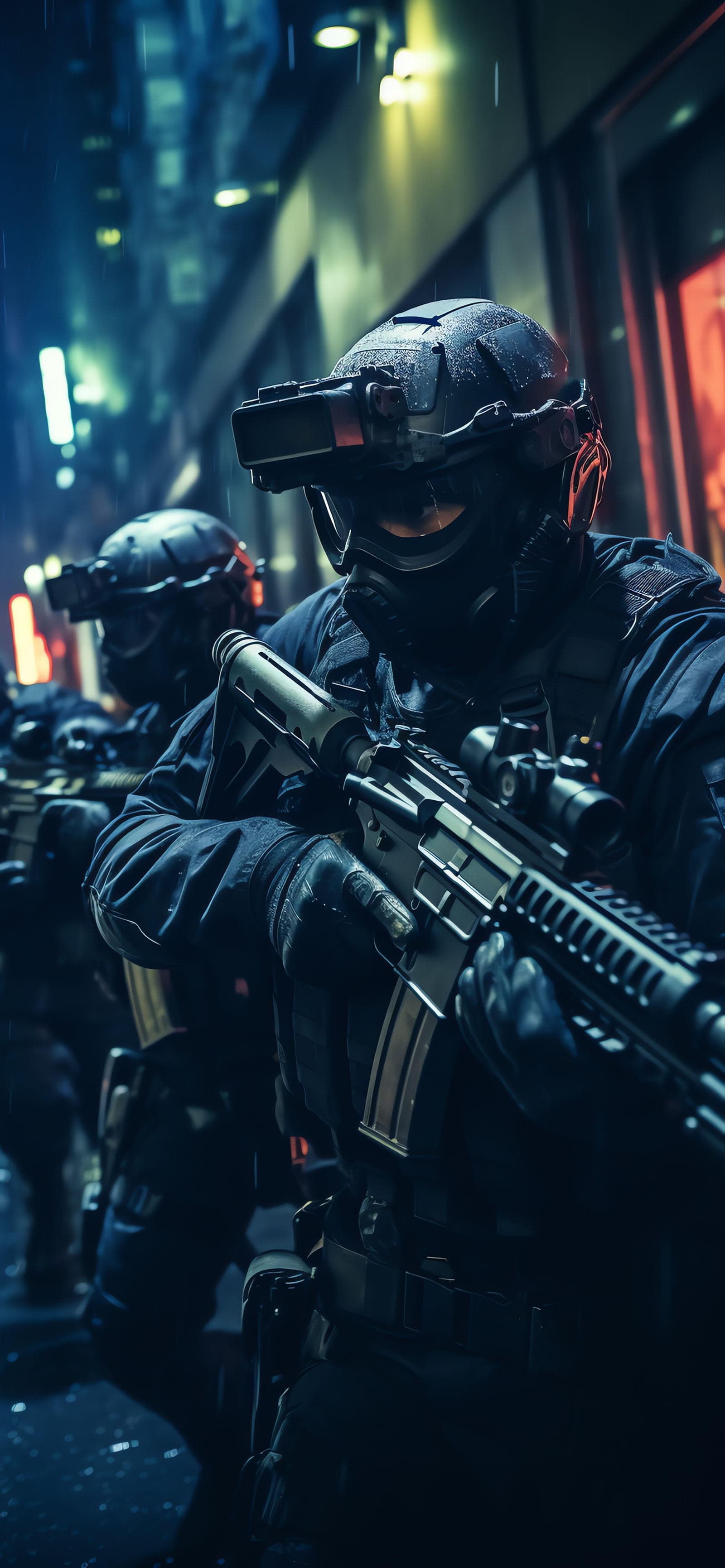 Urban Tactical Squad - Pro phone wallpaper