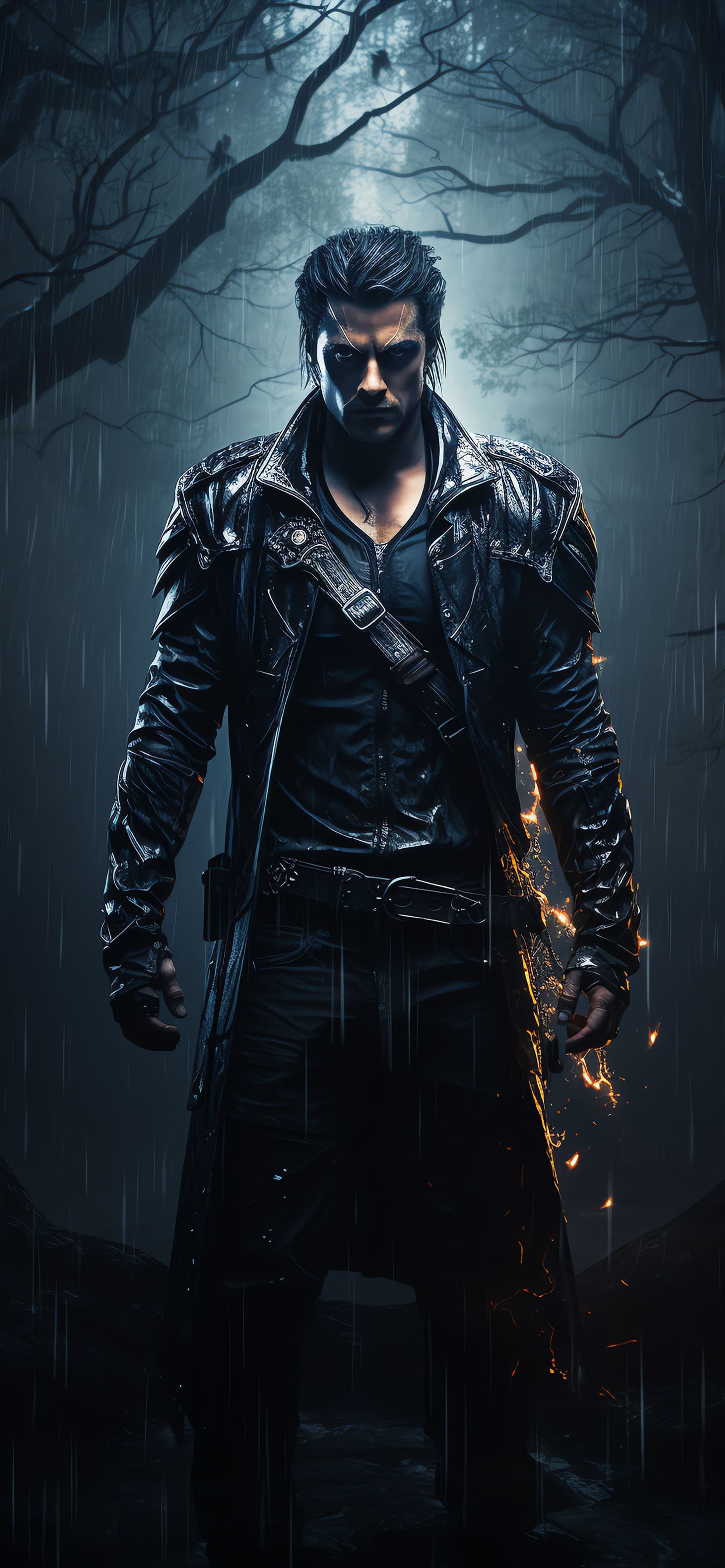 Dark Hero Stance - Pro phone wallpaper