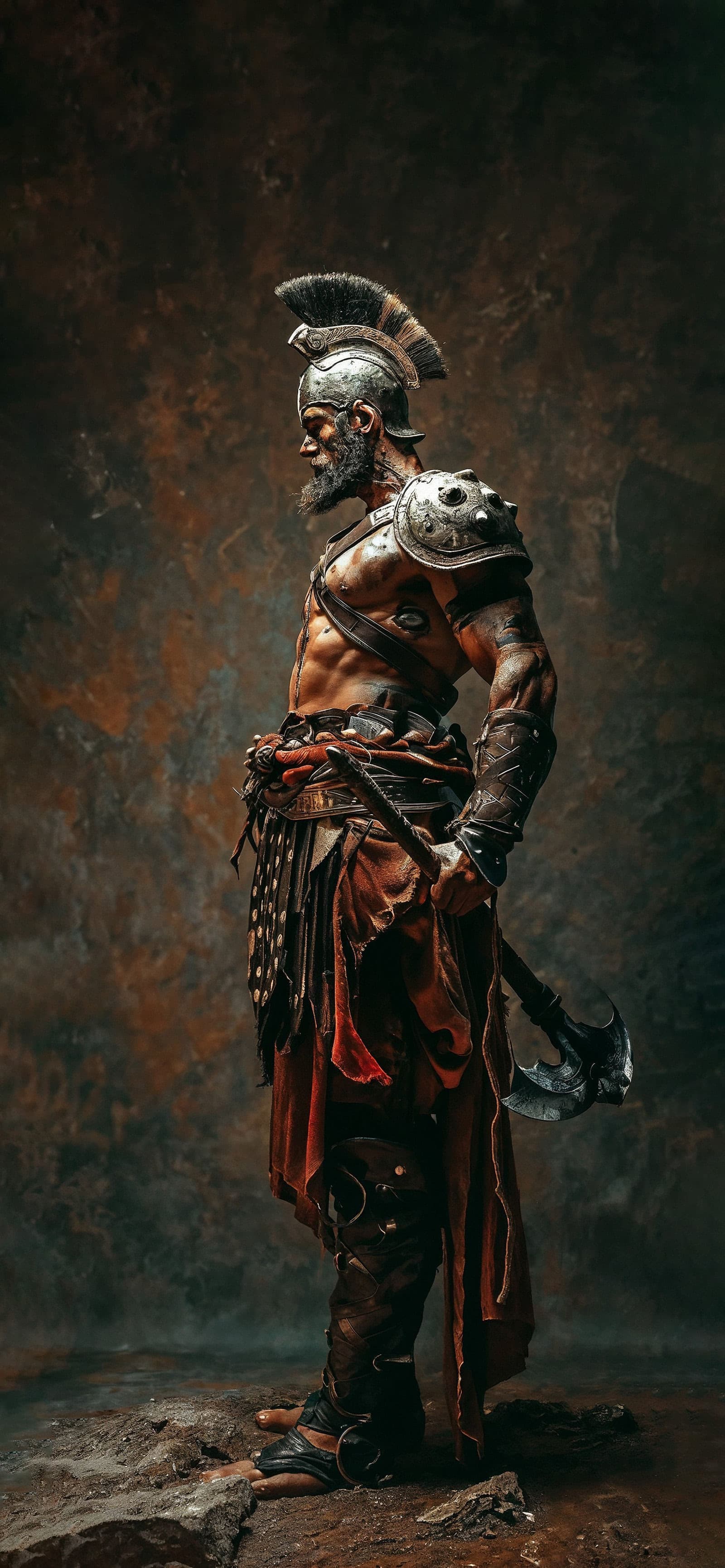 Rustic Warrior - Pro phone wallpaper