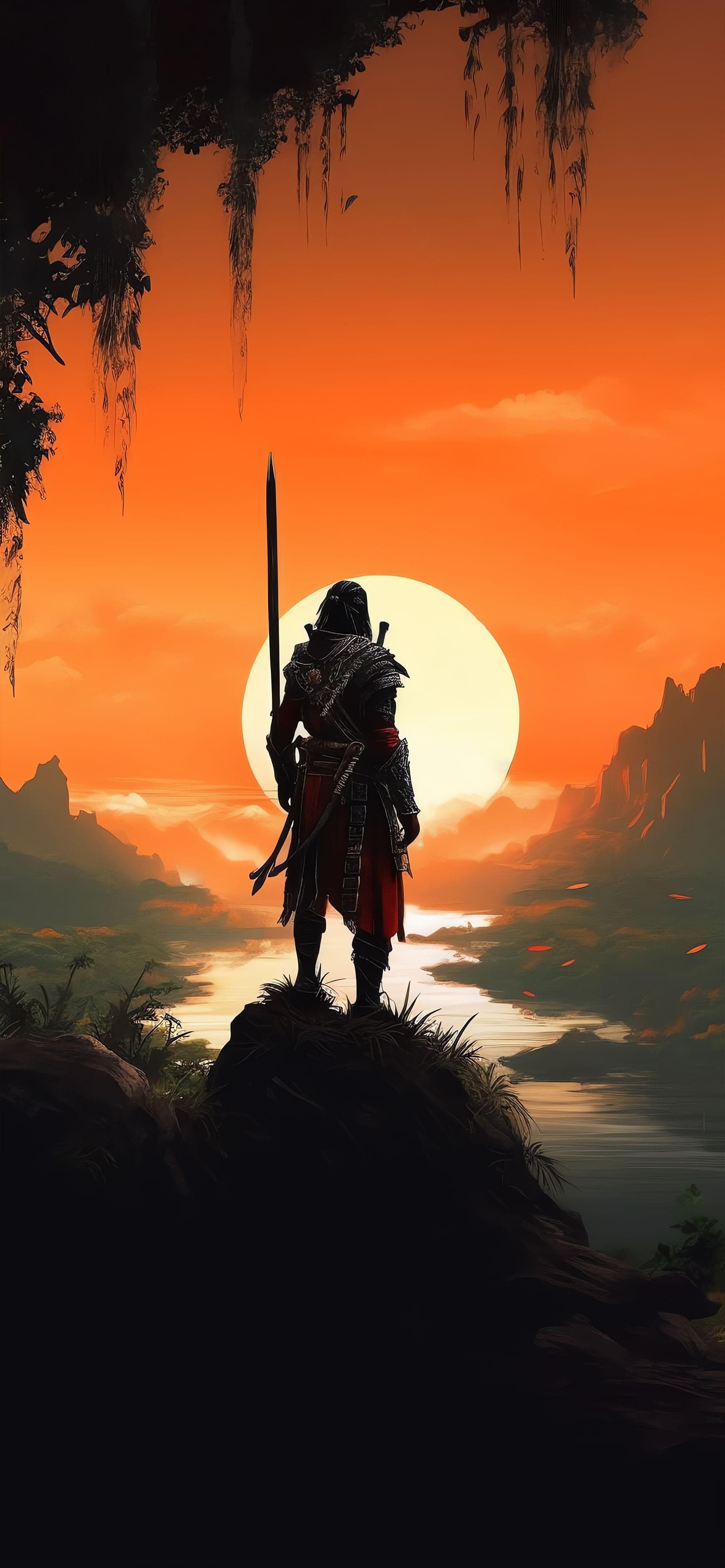 Warrior Sunrise - Pro phone wallpaper