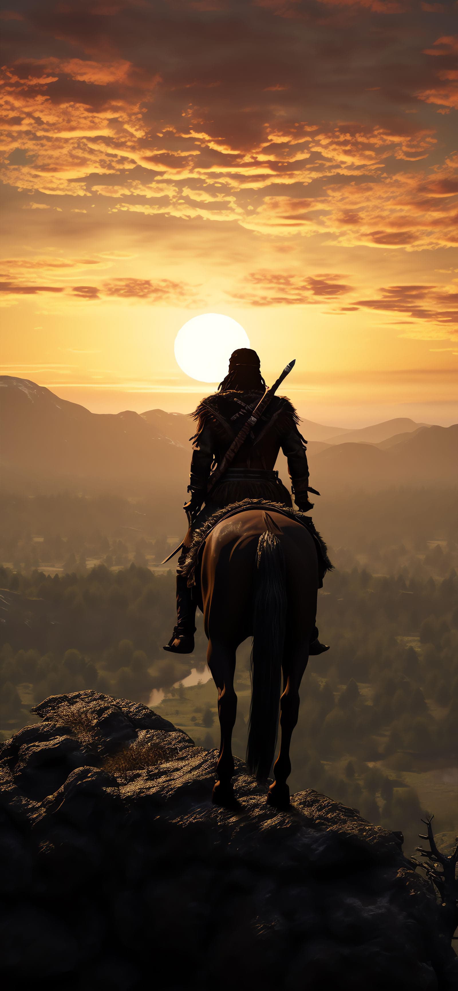 Sunset Rider - Pro phone wallpaper