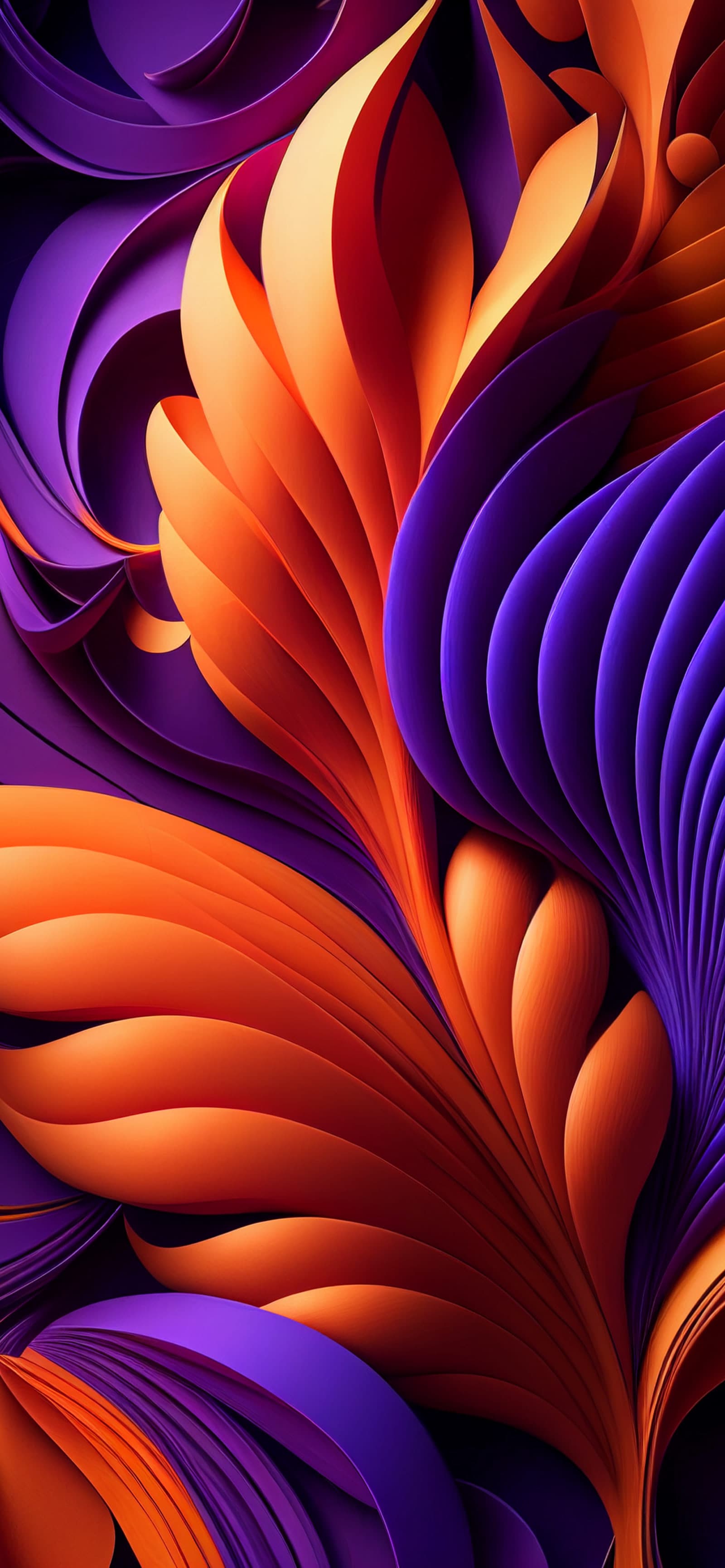 Floral Color Burst - Pro phone wallpaper