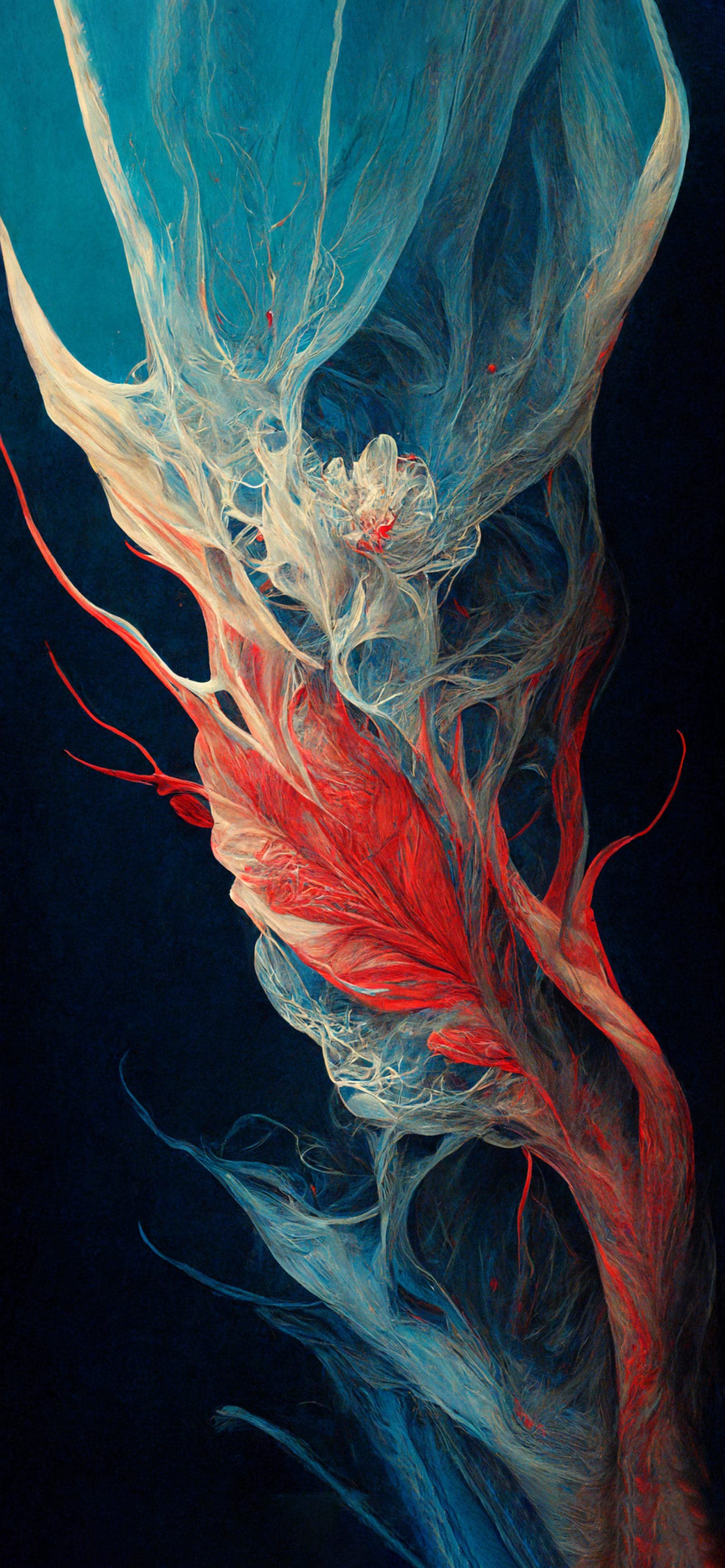 Veiled Color Burst - Pro phone wallpaper