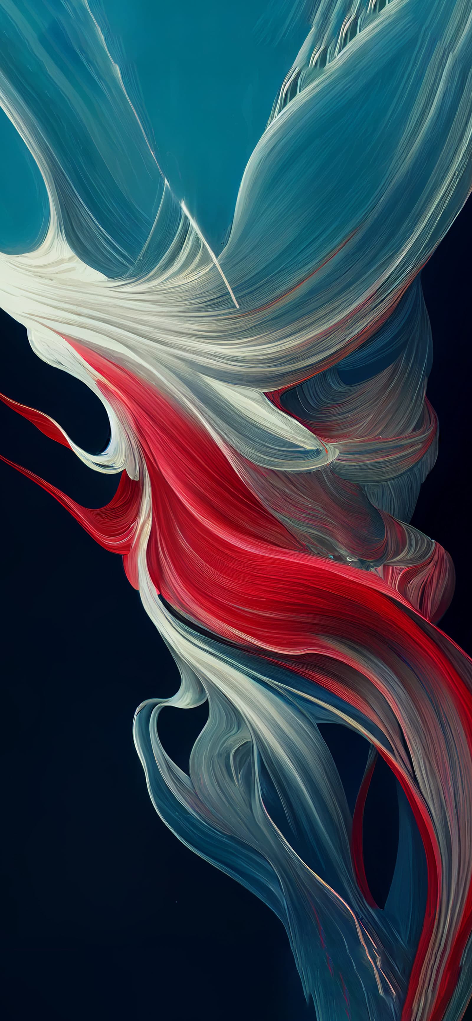 Abstract Ribbon Swirl - Pro phone wallpaper