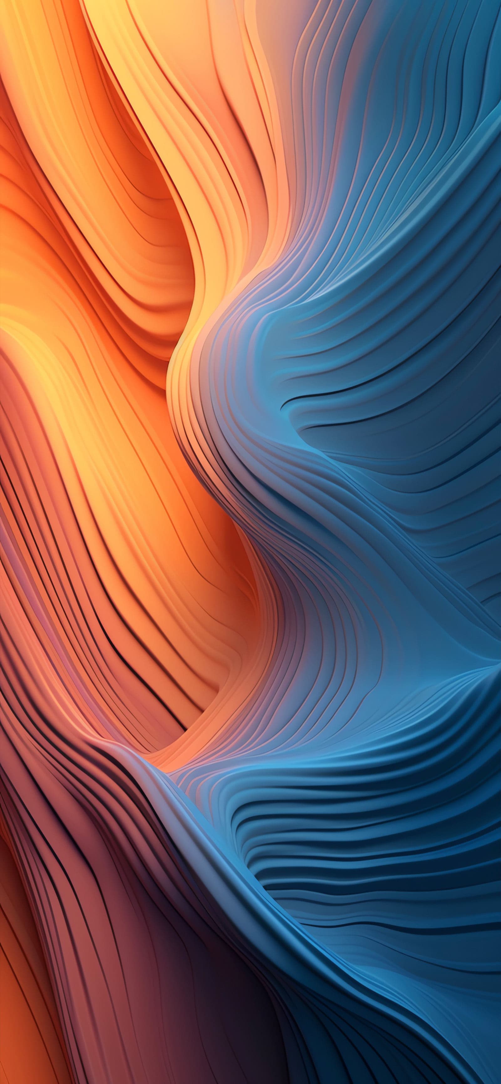 Textured Gradient Stream - Pro phone wallpaper