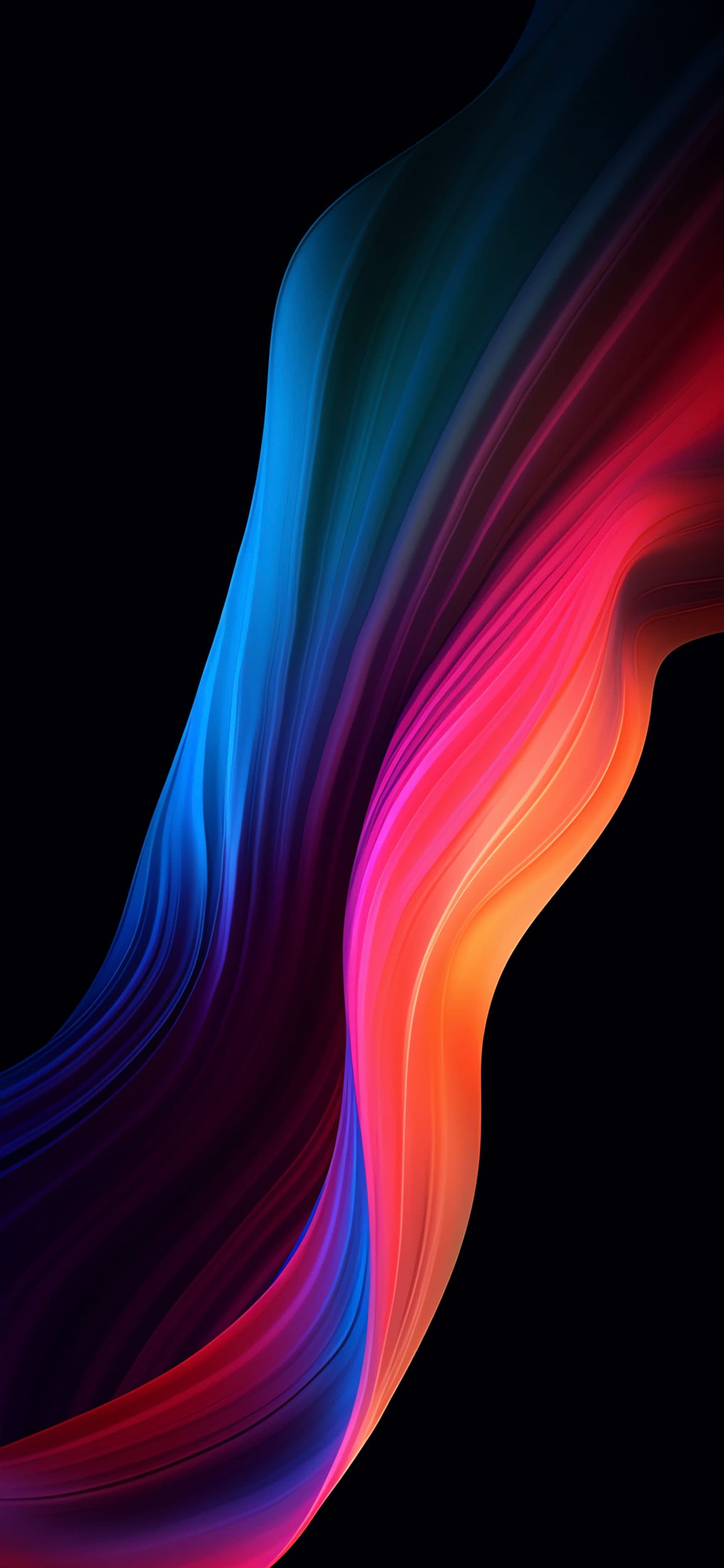 Navy Curves - Pro phone wallpaper