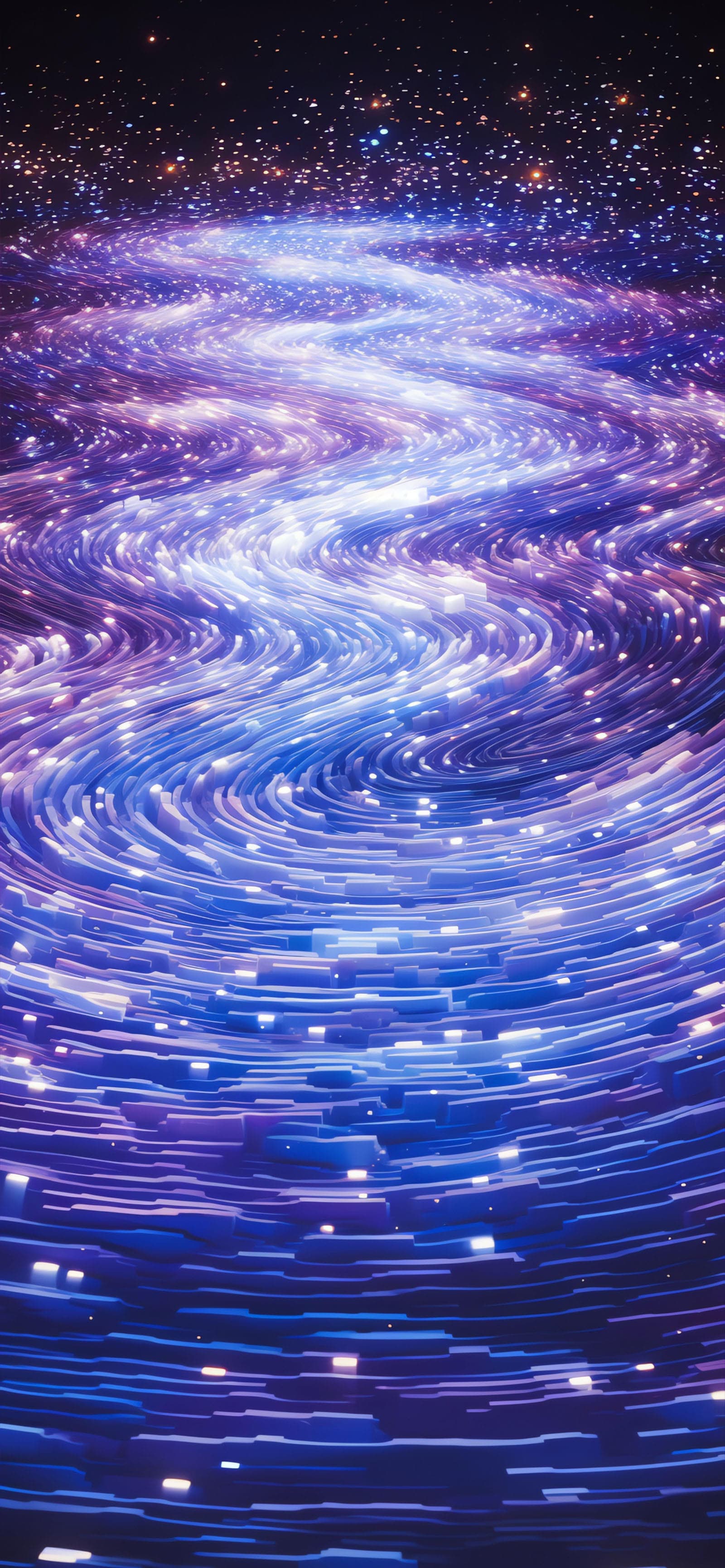 Cosmic Swirl - Pro phone wallpaper