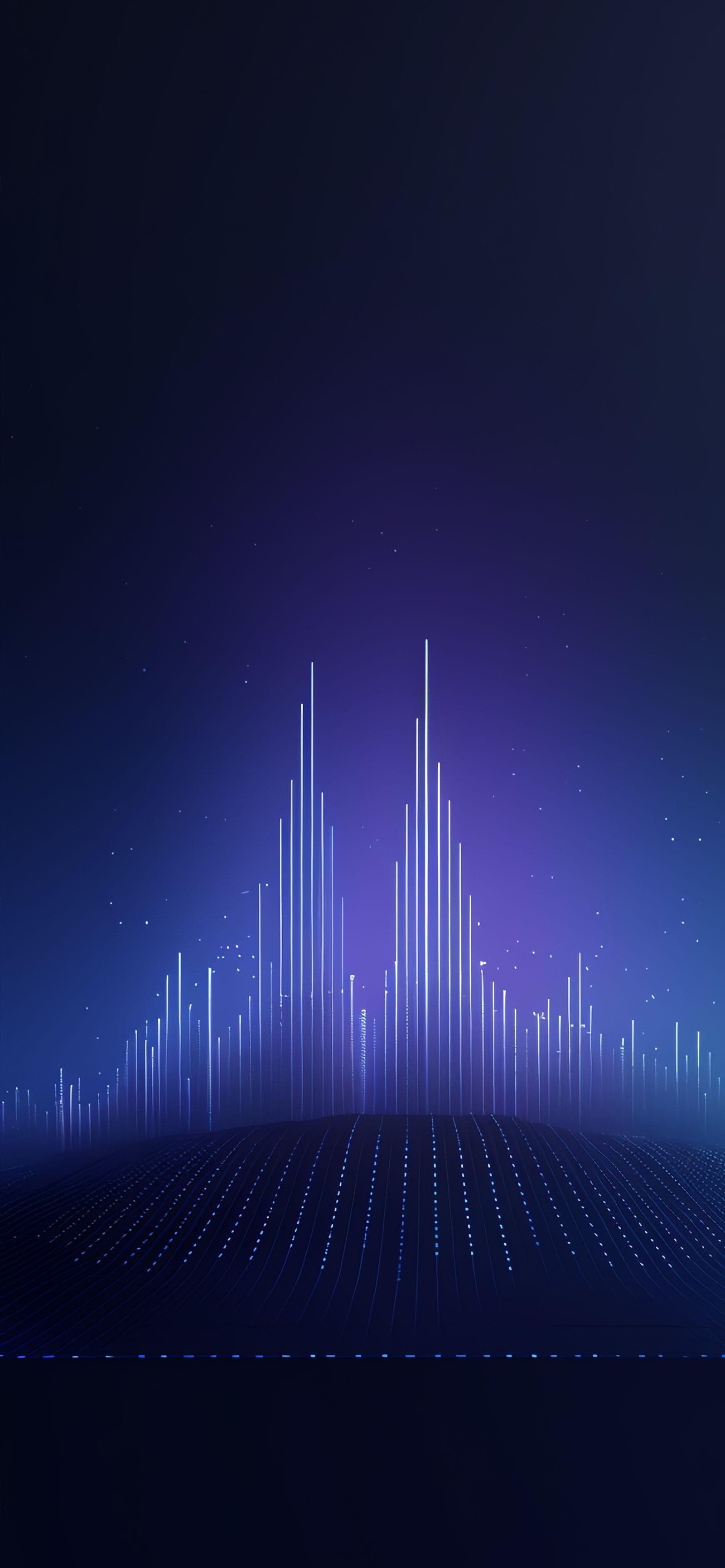Digital Cityscape - Pro phone wallpaper