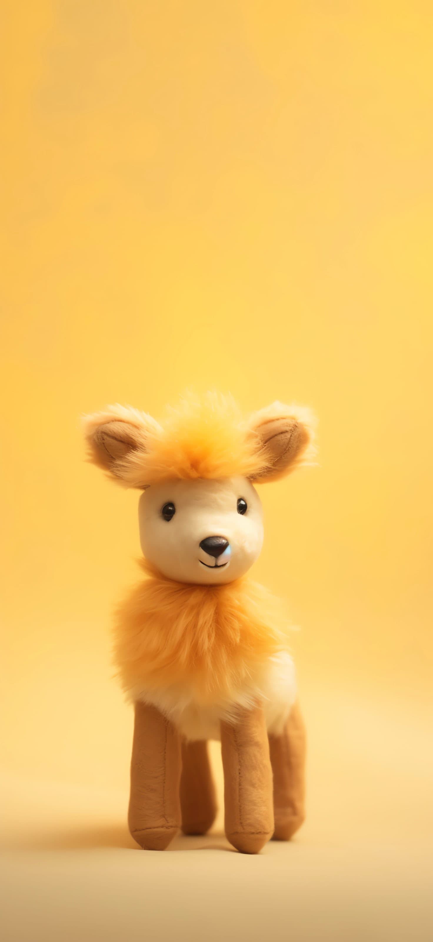 Stuffed Fawn - Pro phone wallpaper