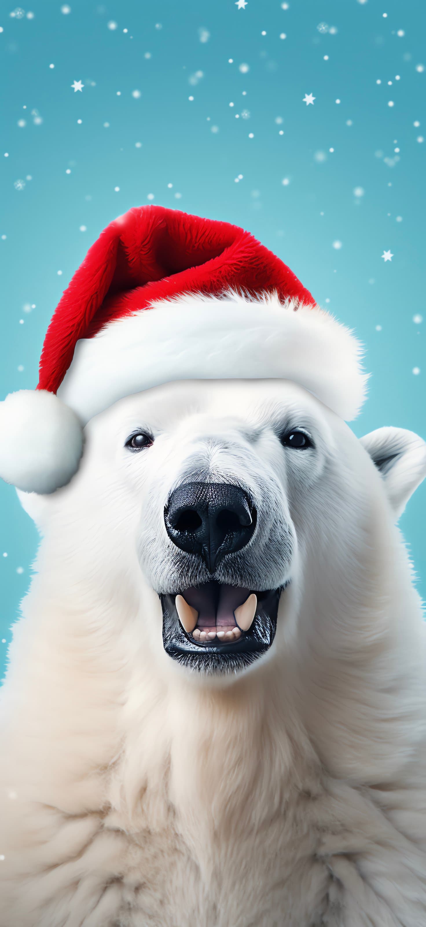 Smiling Polar Bear - Pro phone wallpaper