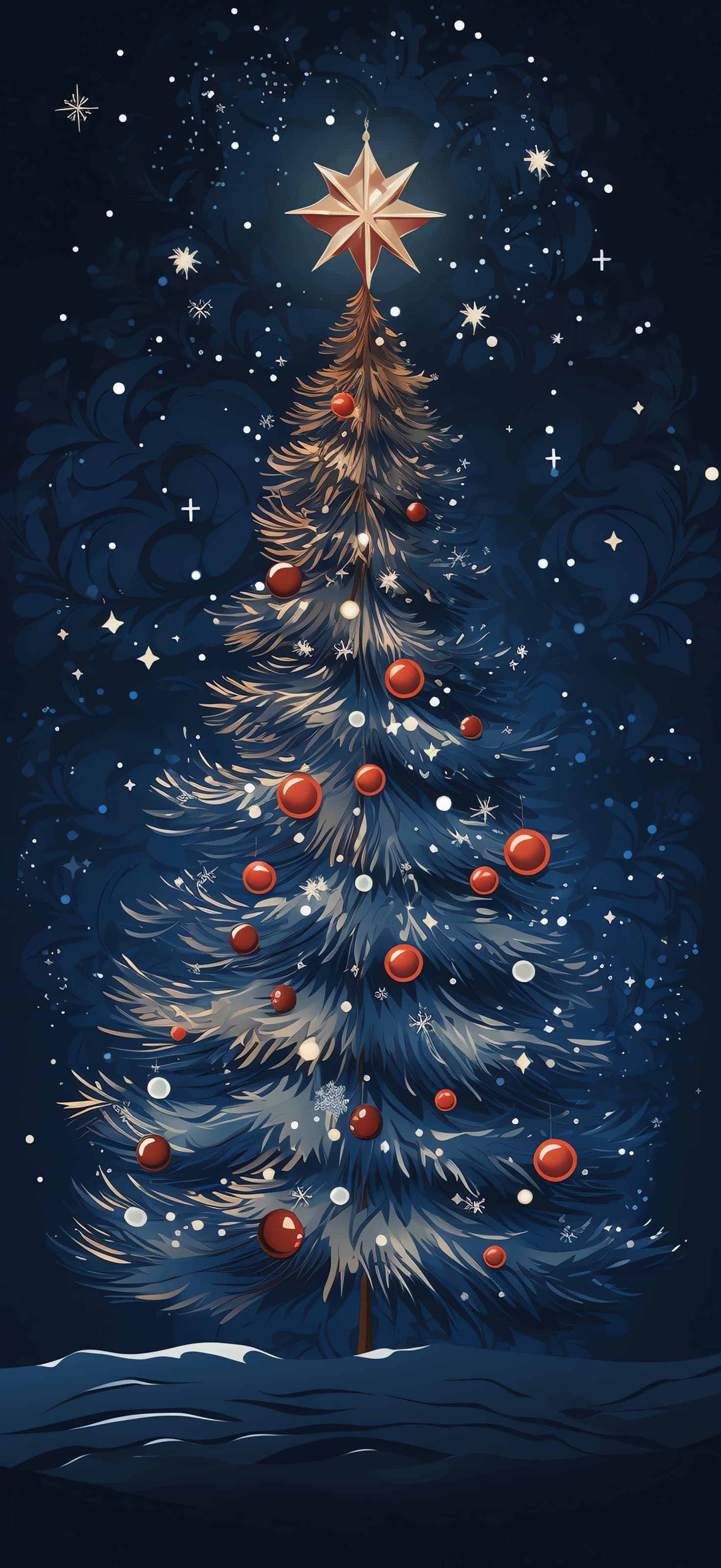 Elegant Christmas - Pro phone wallpaper
