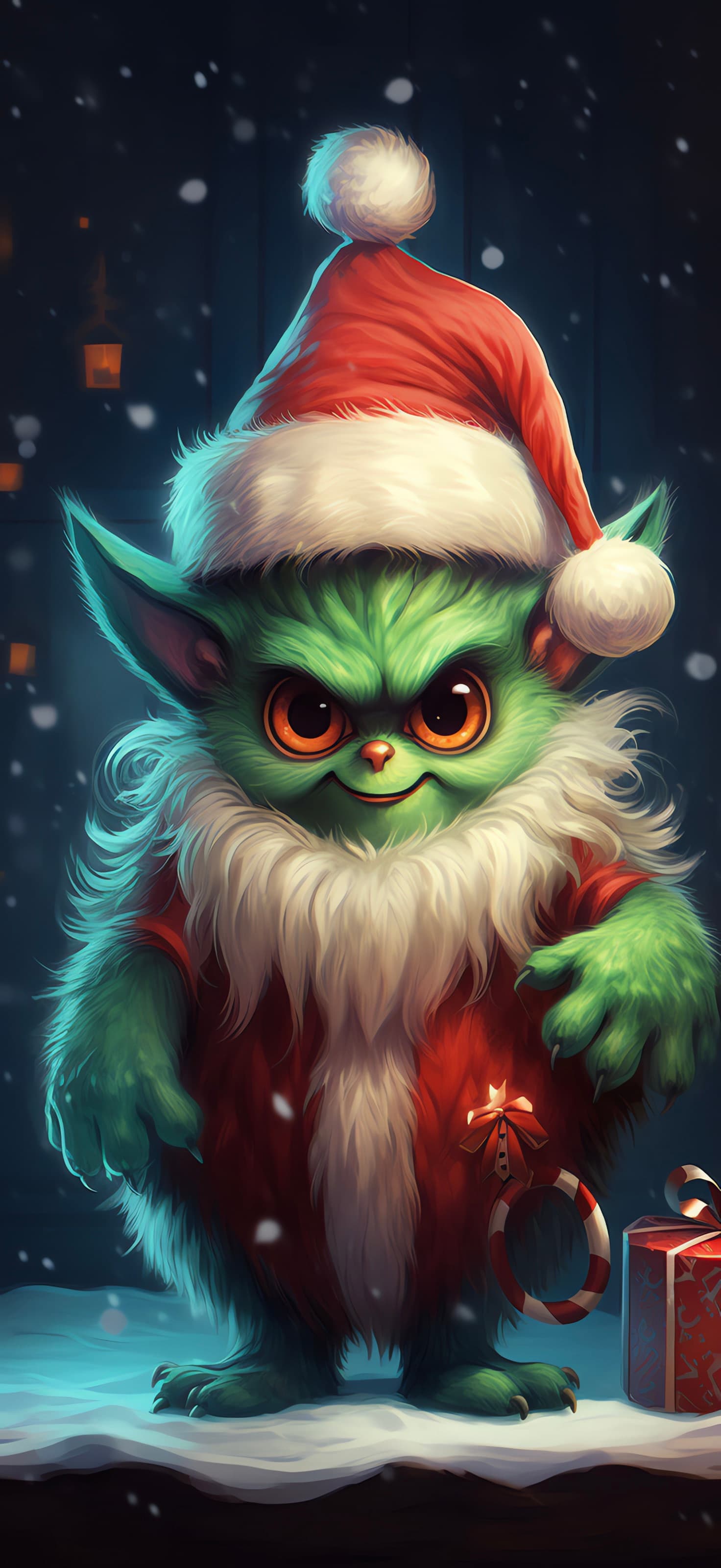 Christmas Goblin - Pro phone wallpaper
