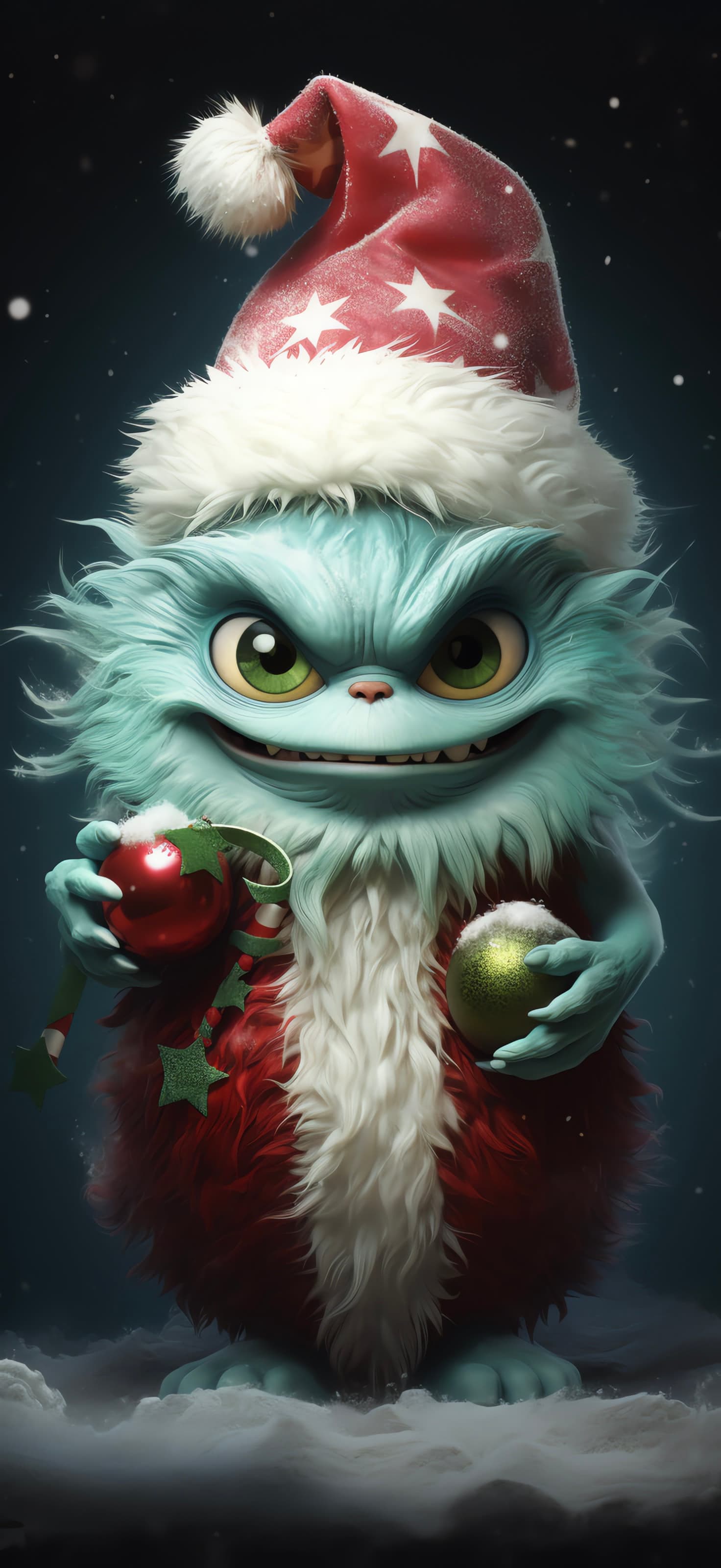 Grinch Christmas Monster - Pro phone wallpaper