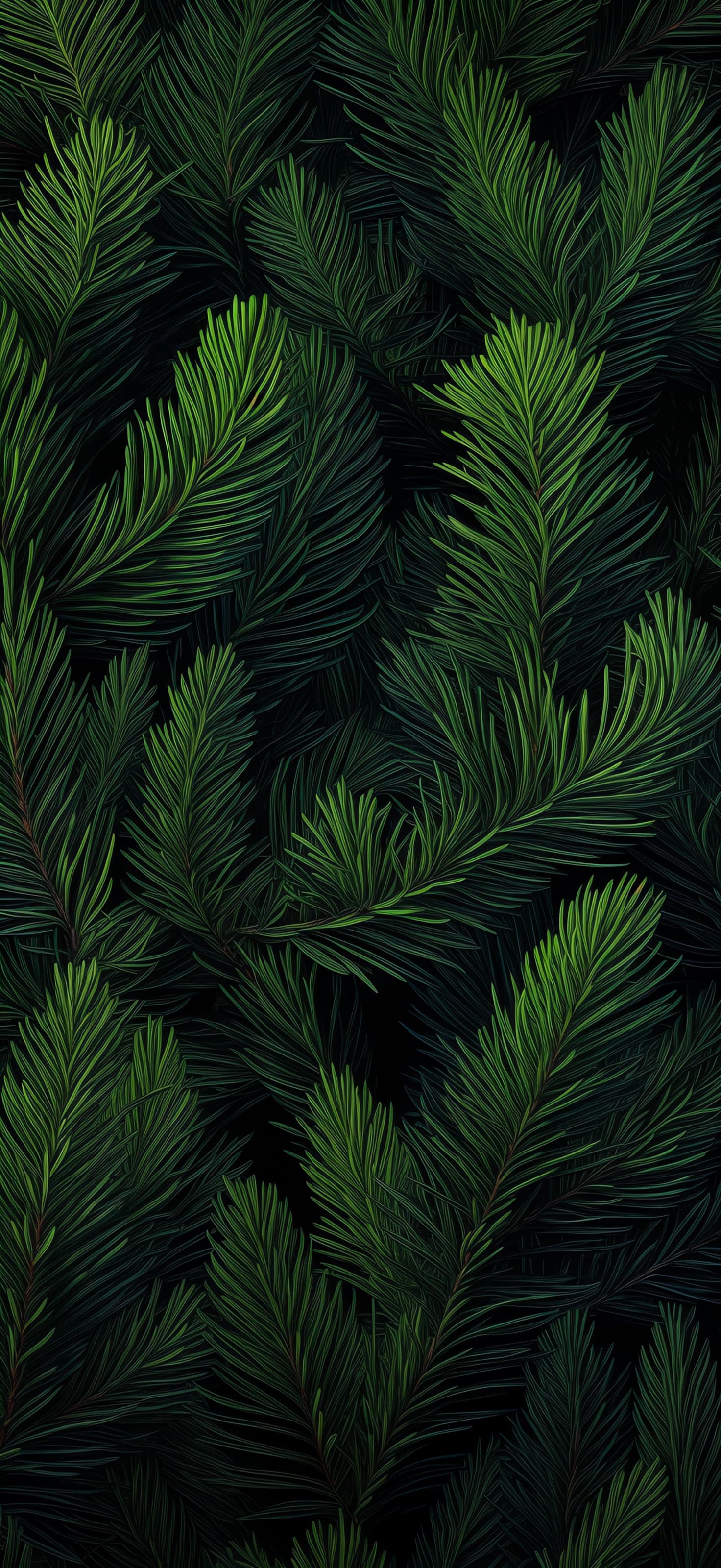 Pine Needle Texture - Pro phone wallpaper