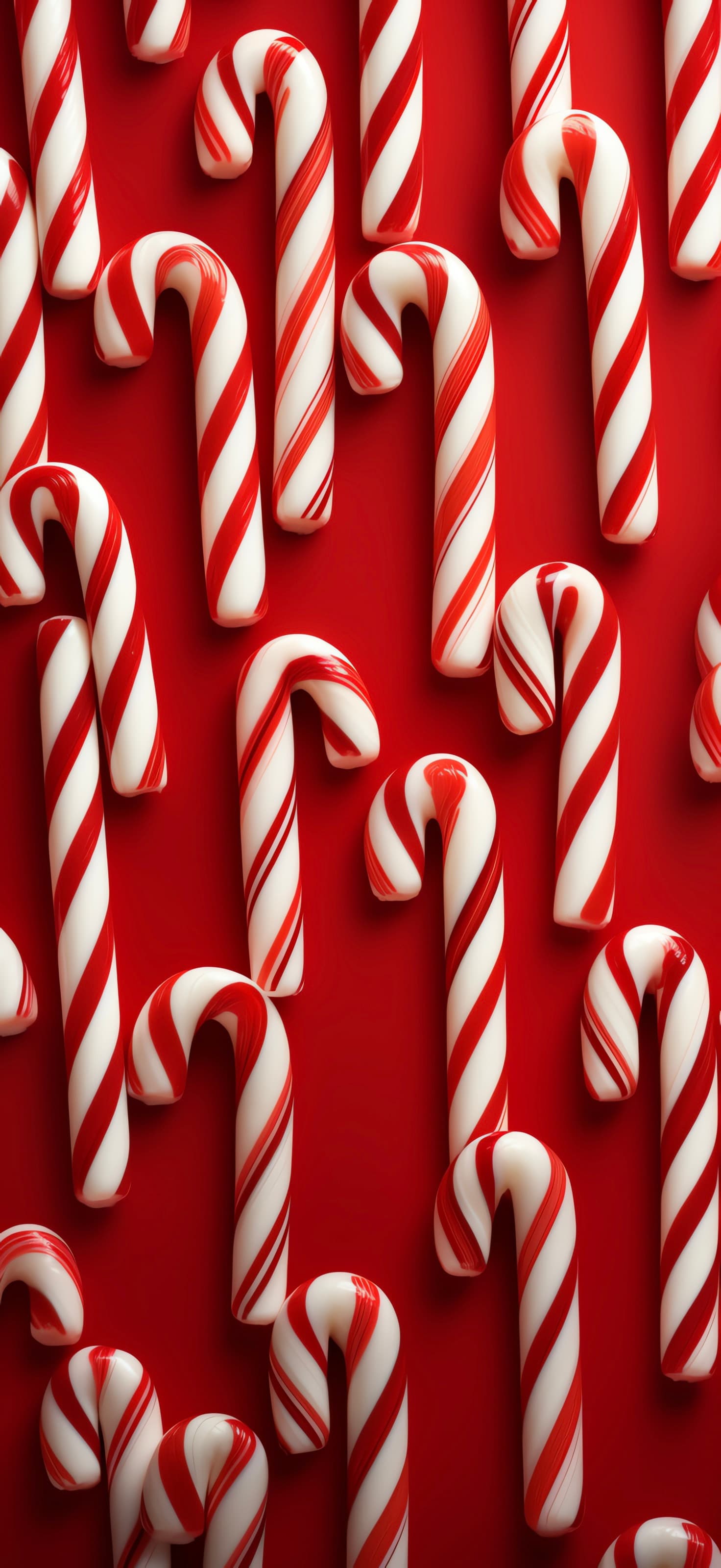 Candy Cane Delight - Pro phone wallpaper