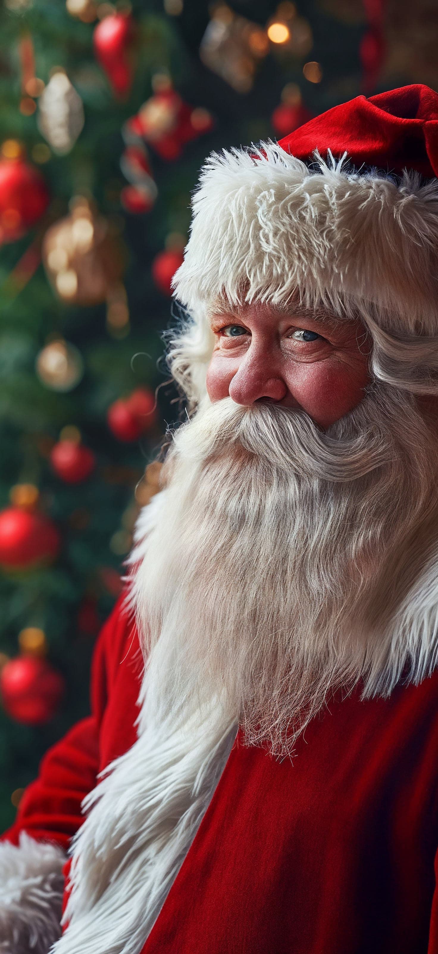 Santa Portrait - Pro phone wallpaper