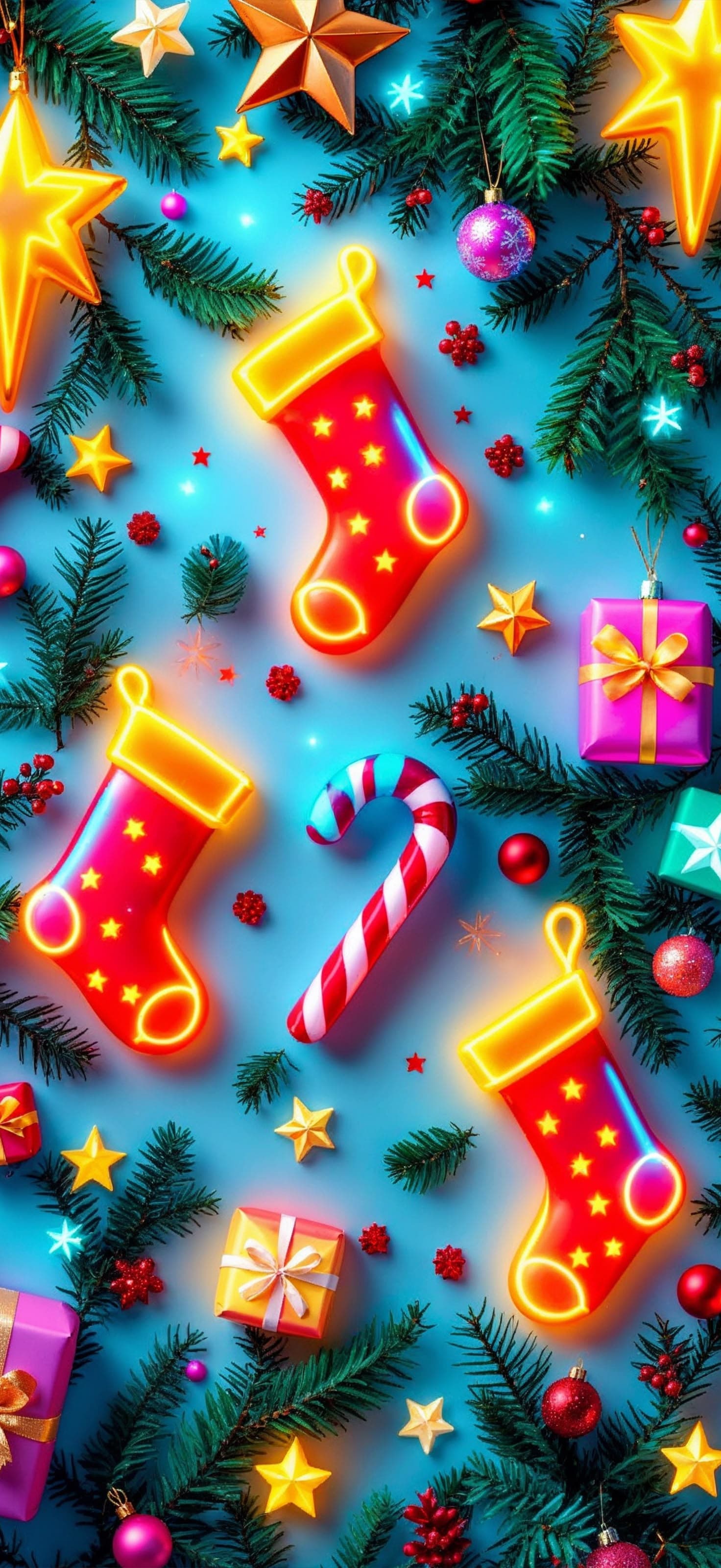 Christmas Elf Gift - Pro phone wallpaper
