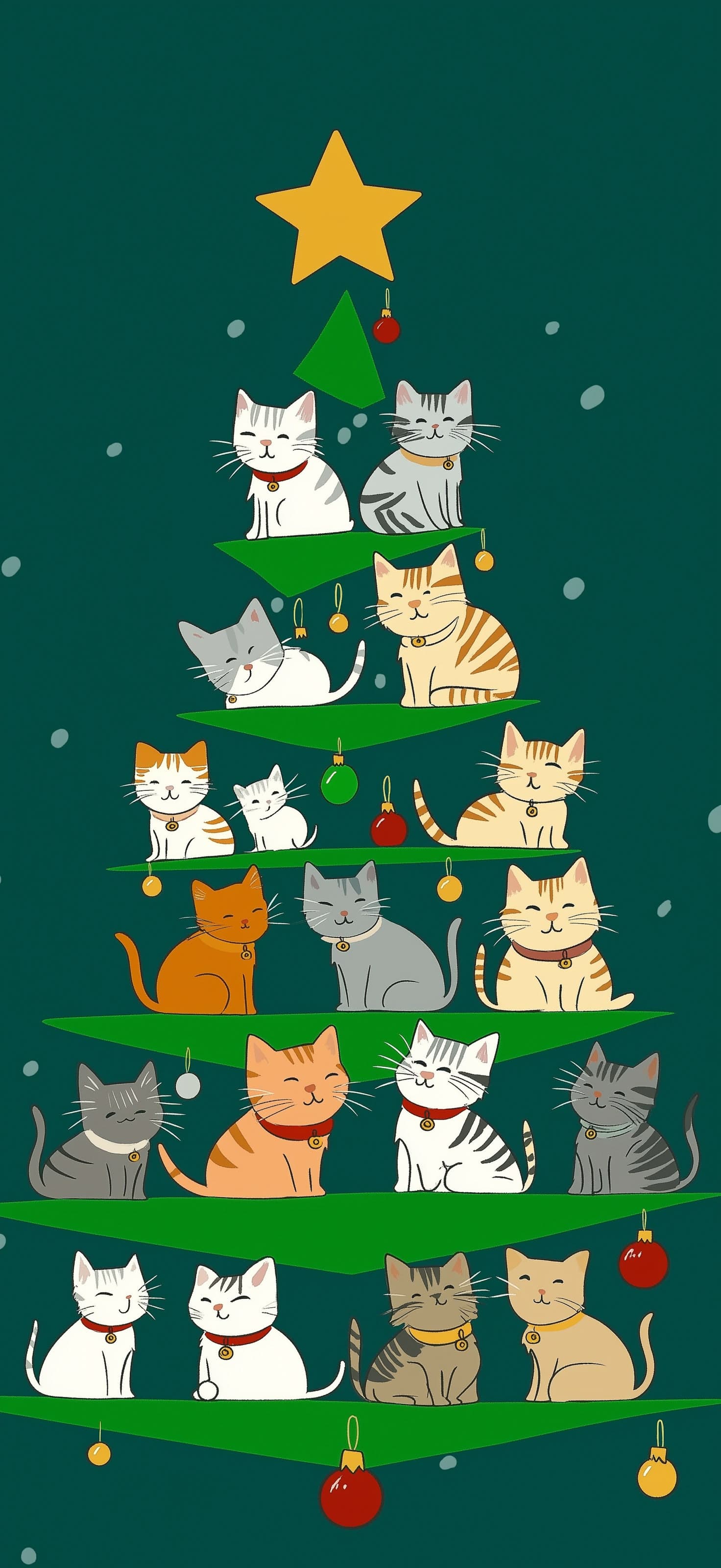 Christmas Emoji Joy - Pro phone wallpaper