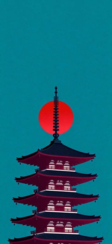 Zen Pagoda 2 - free phone wallpaper download