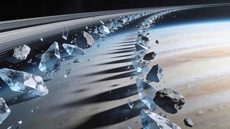 Crystalline Ring World - free desktop wallpaper download