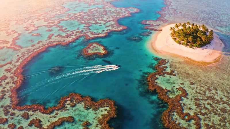 Tropical Island Escape - Pro desktop wallpaper download