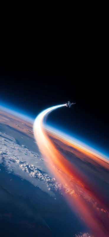 Rocket Launch Earth - Pro phone wallpaper download