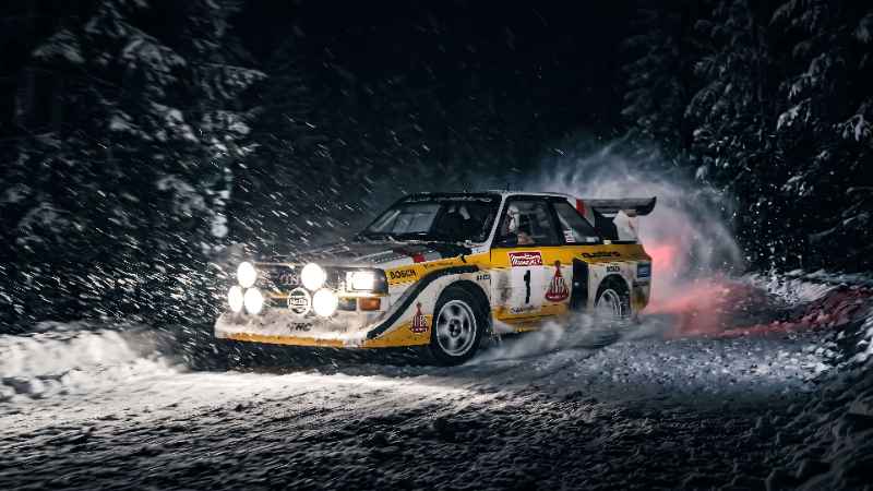 Winter Rally Drift - Pro desktop wallpaper download