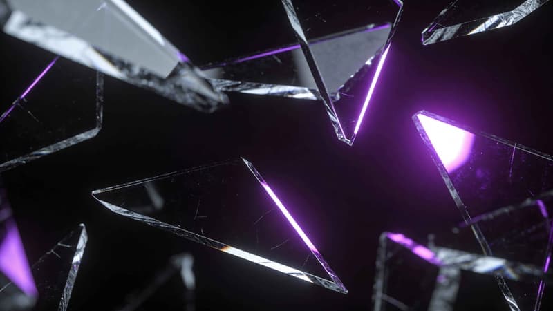 Shattered Glass - Pro desktop wallpaper download
