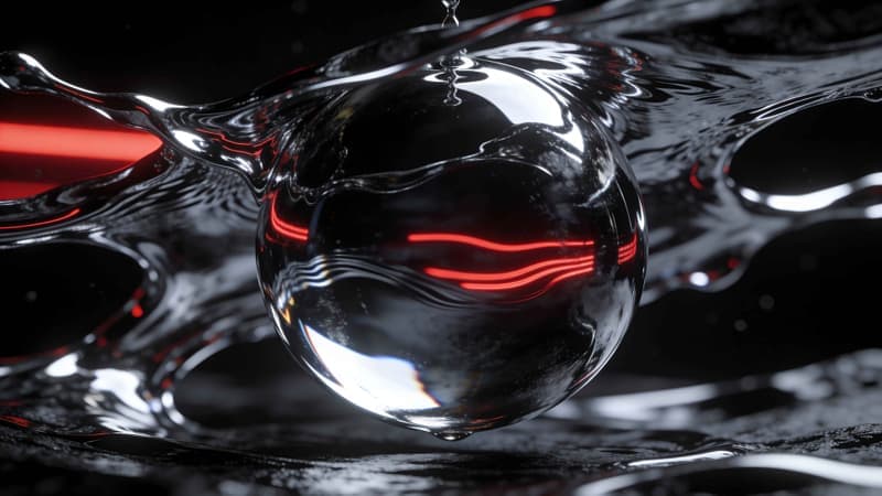 Chrome Orb - free desktop wallpaper download