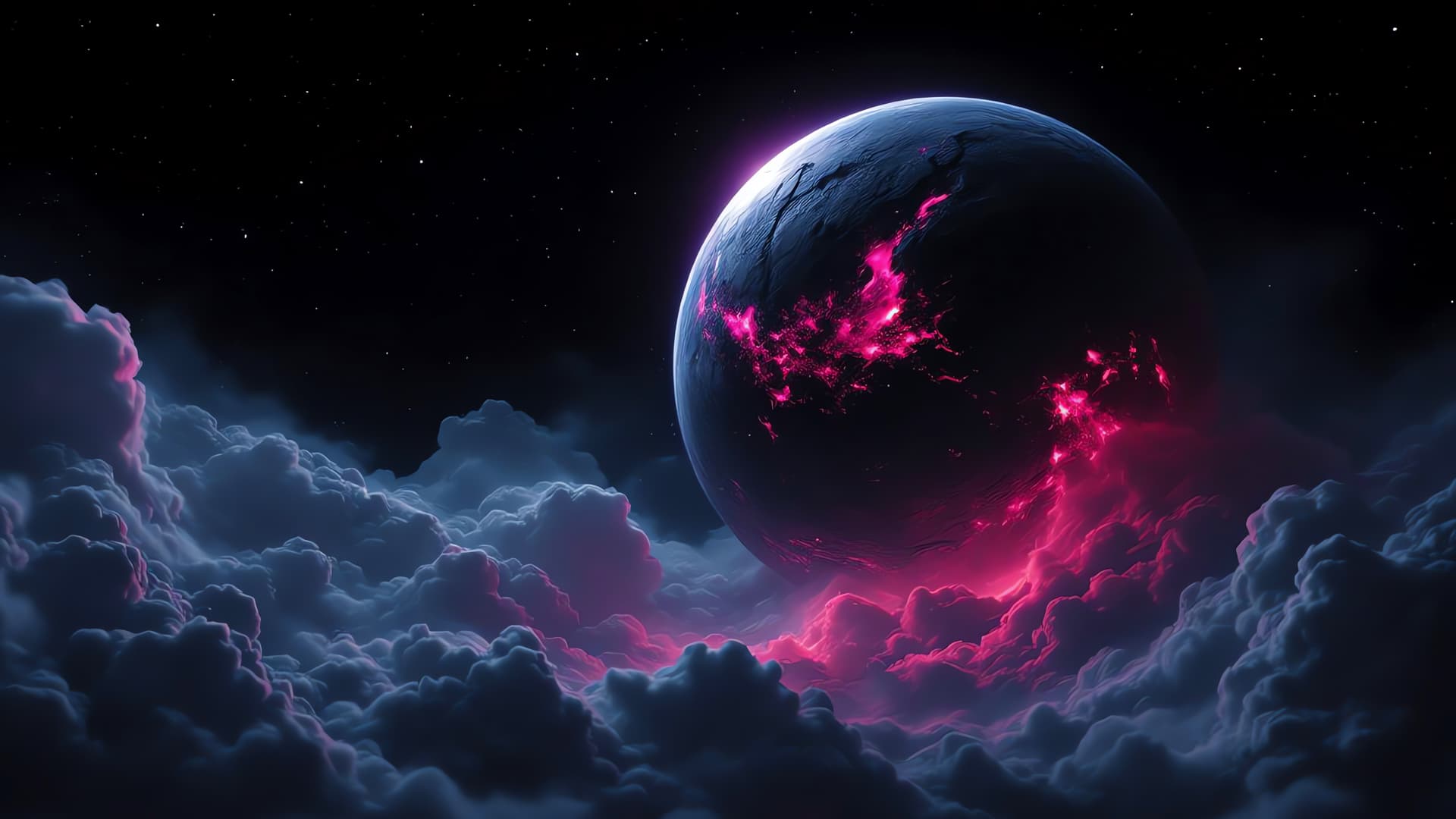 Lunar Bloom - free desktop wallpaper